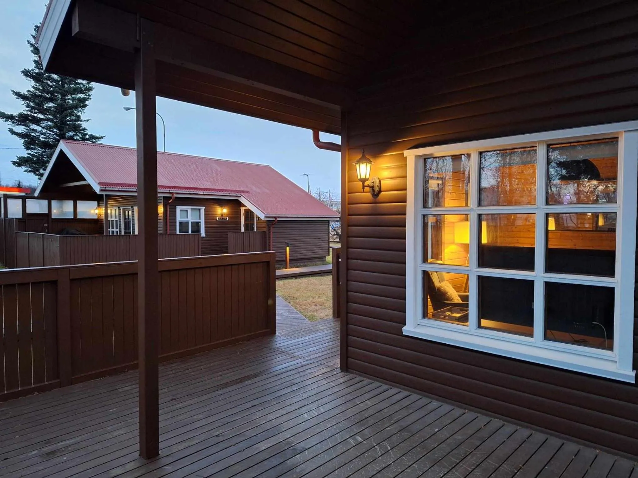 Property building in Akureyri Cottages