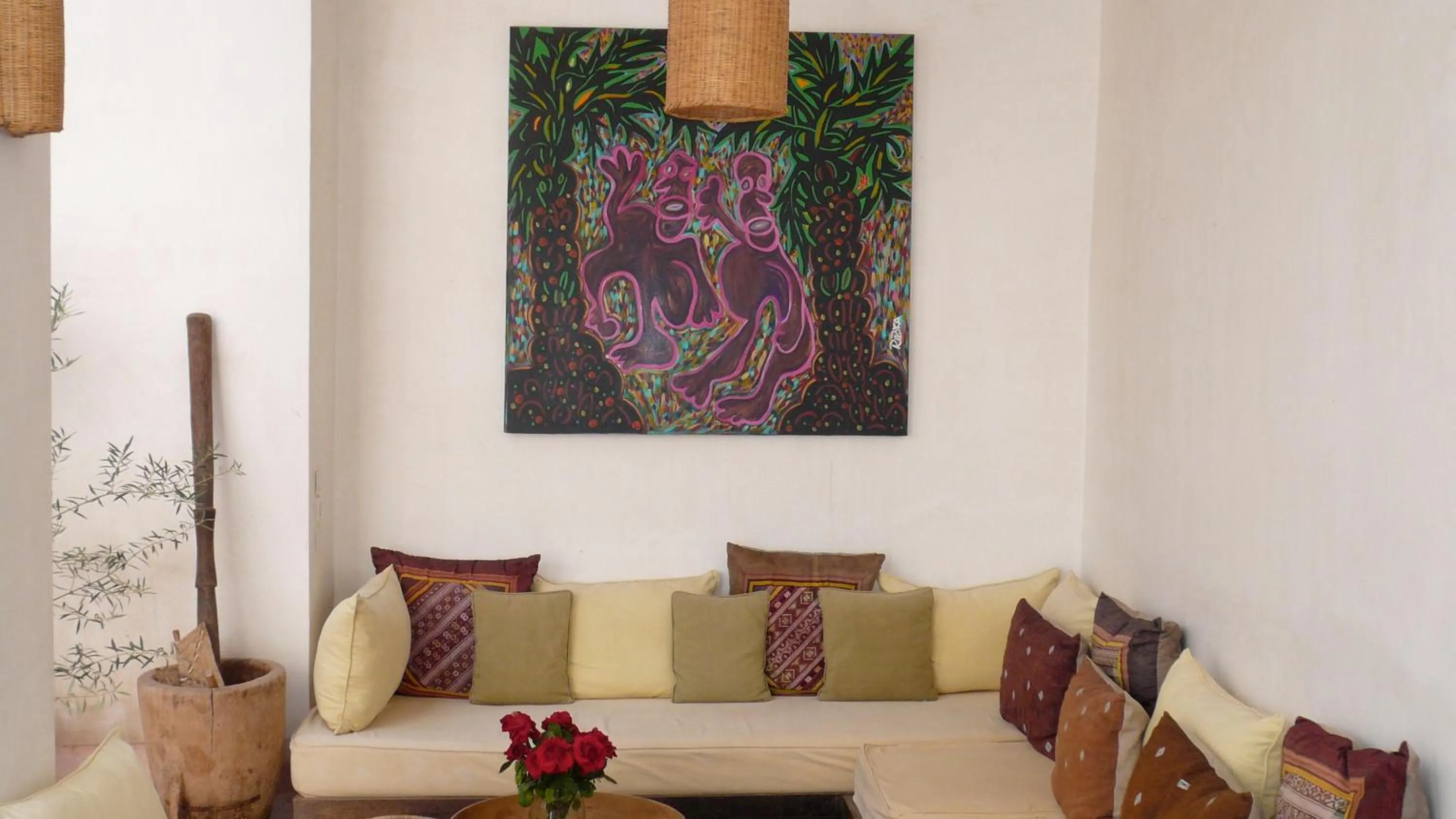 Lounge or bar in Riad UP