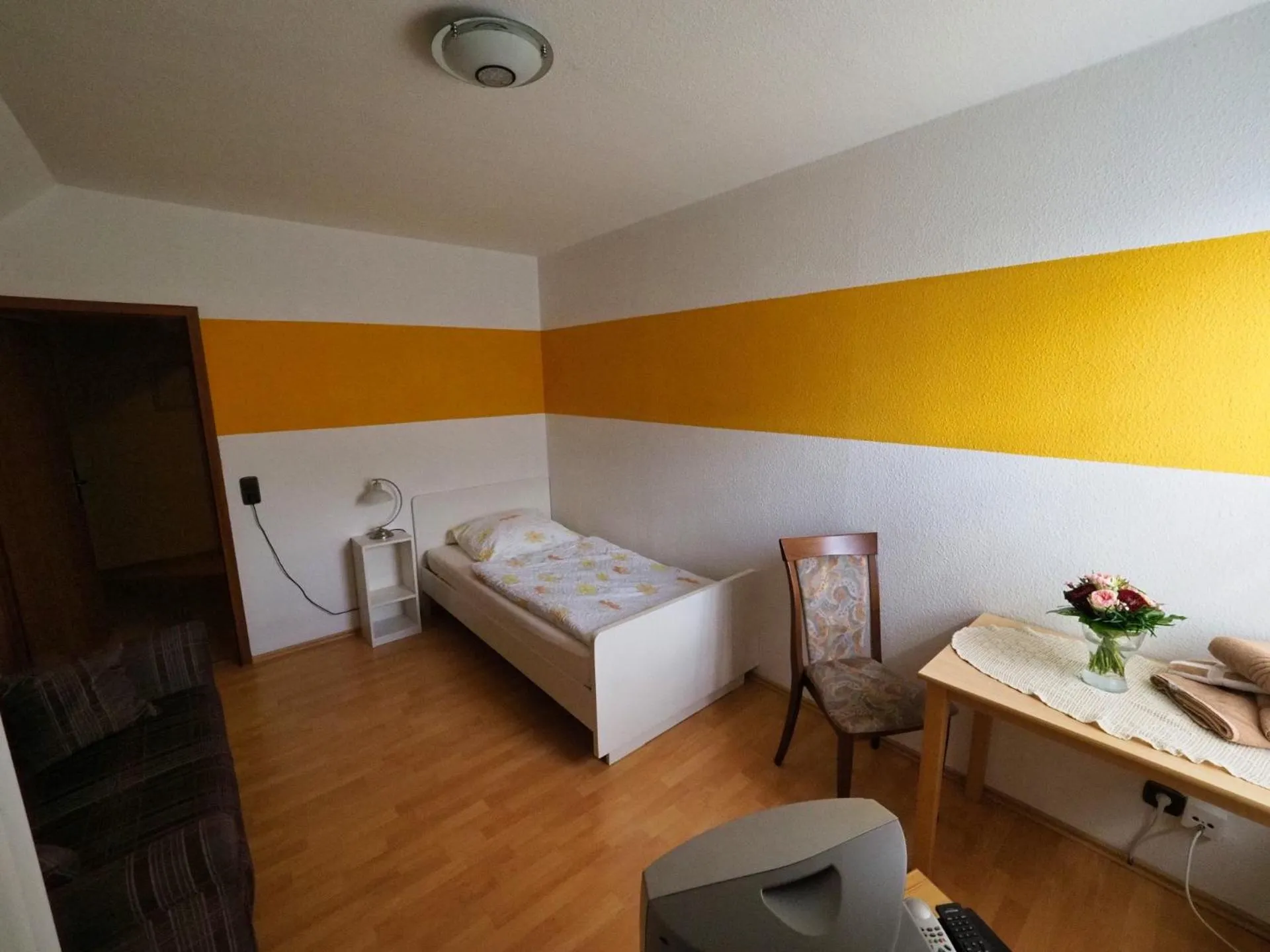 Bed in Gasthof Erfurth