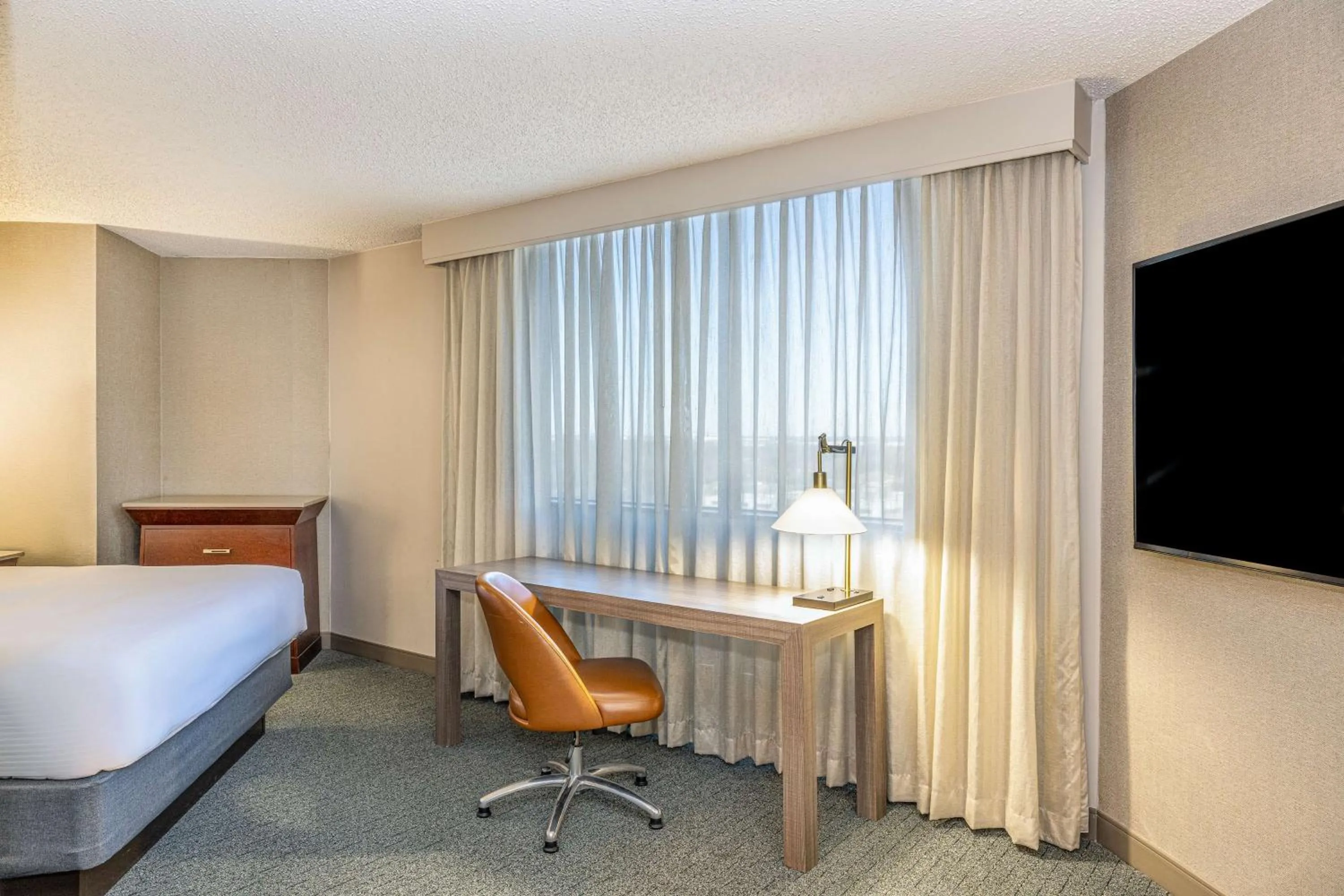 Bedroom, Bed in Hilton Richardson Dallas, TX