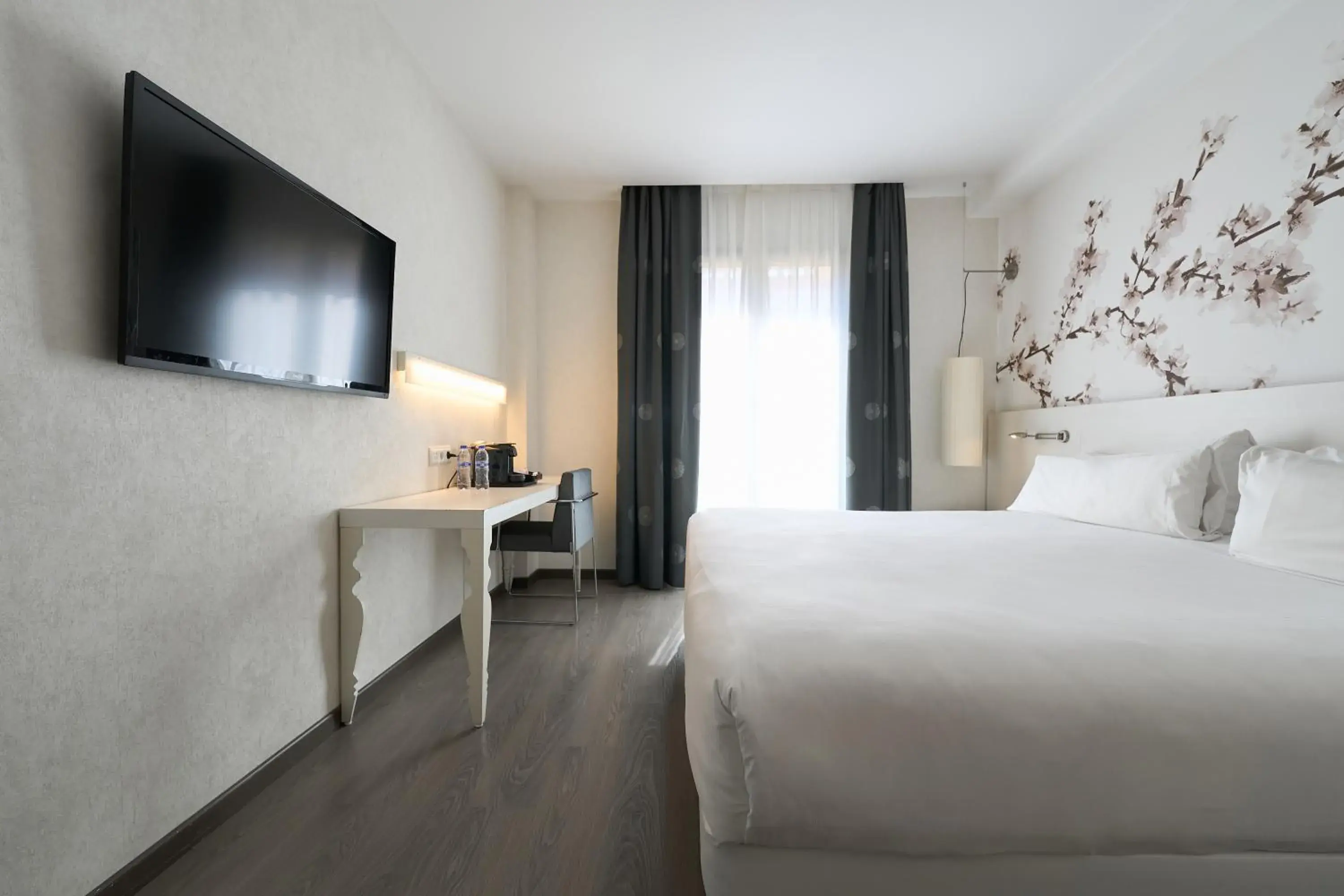 Bed in RAMBLAS HOTEL powered by Vincci Hoteles Bed in RAMBLAS HOTEL powered by Vincci Hoteles