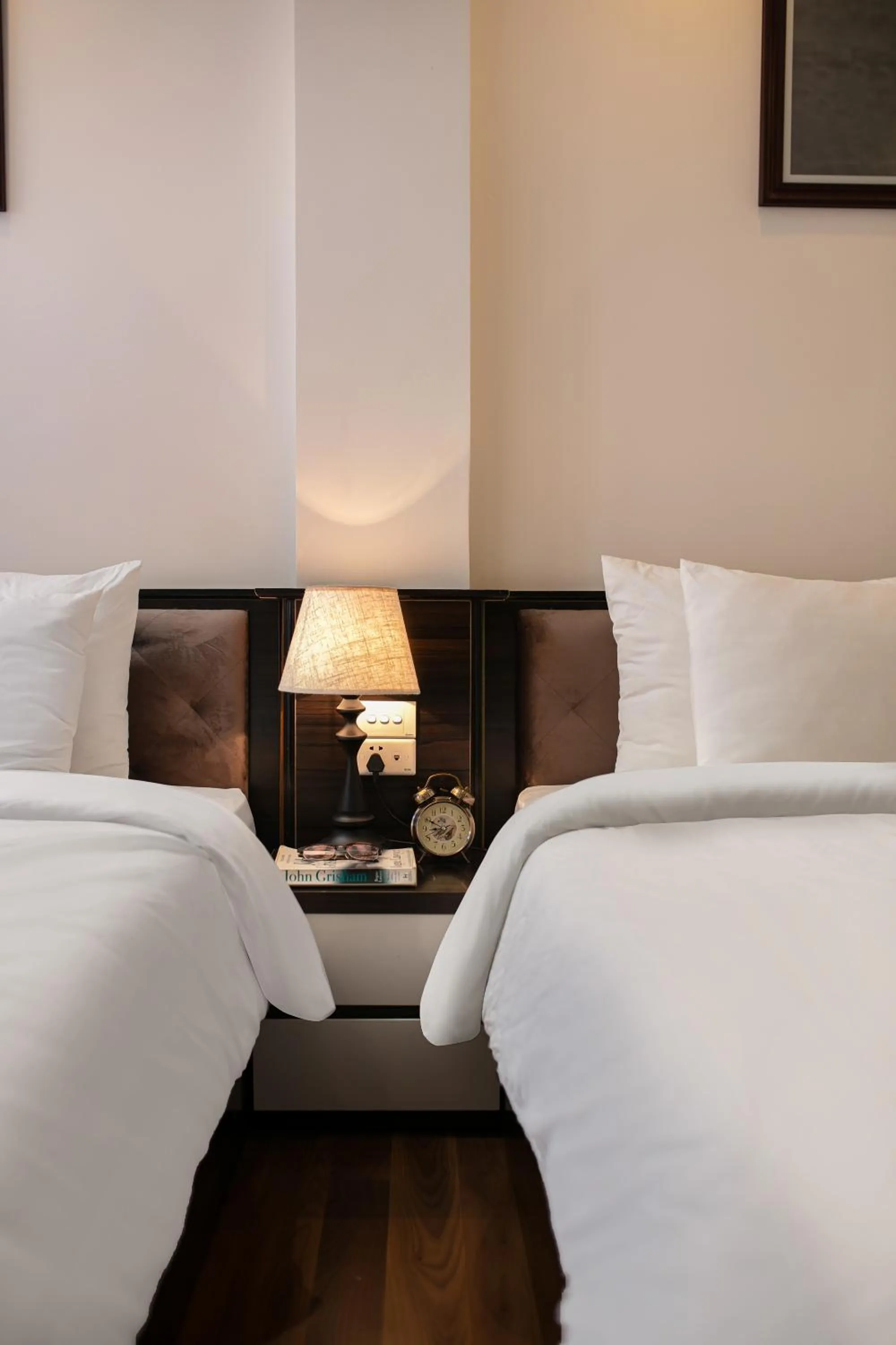 Bed in Sapa Valley view hotel