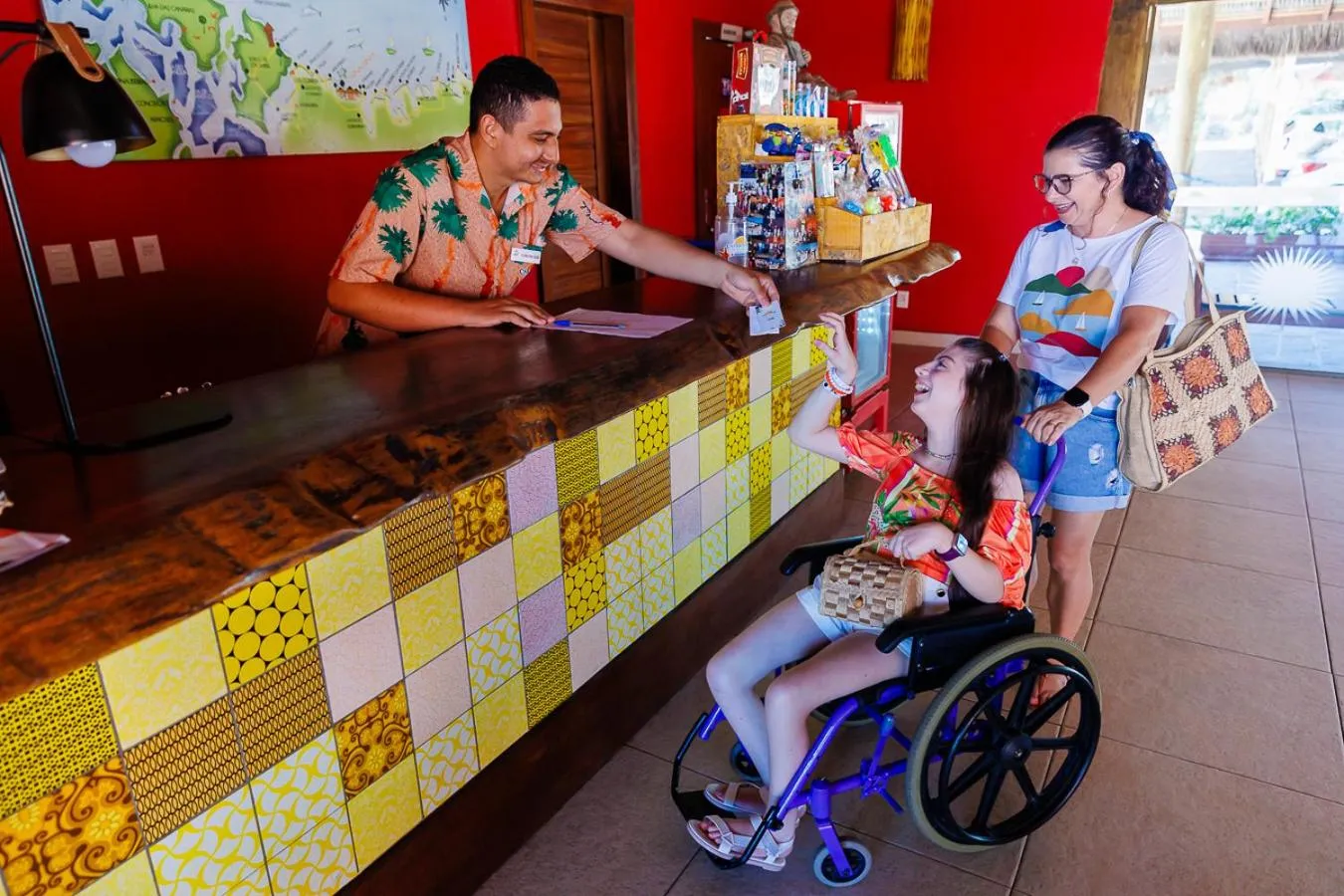 Lobby or reception in Carnaubinha Praia Resort