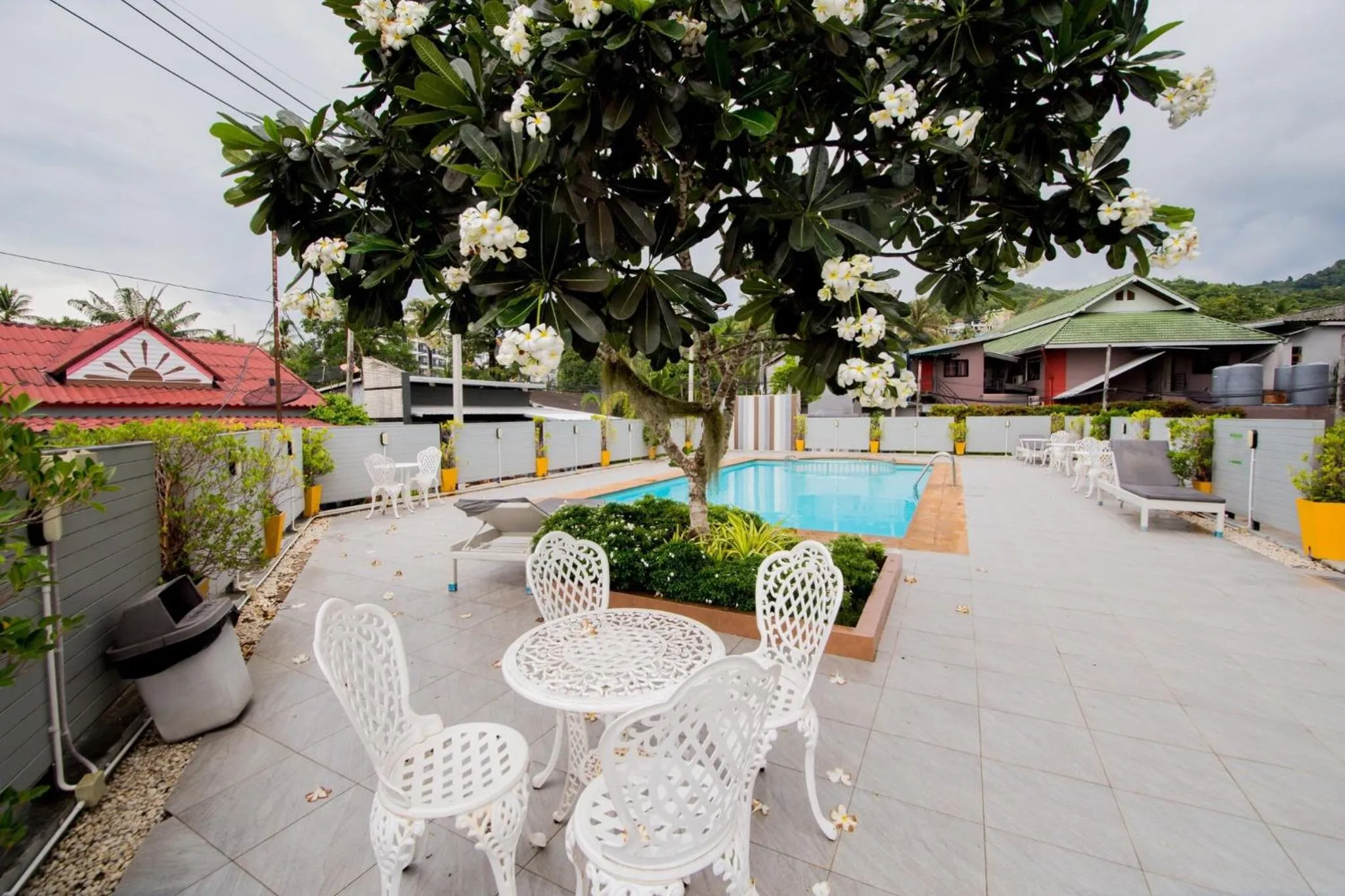 Patio in Aonang Ocean View Studio ( The Sea Condo )