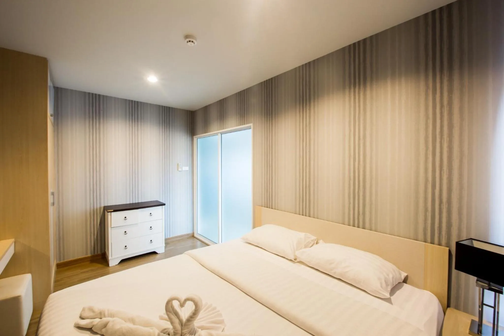 Bedroom, Bed in Aonang Ocean View Studio ( The Sea Condo )