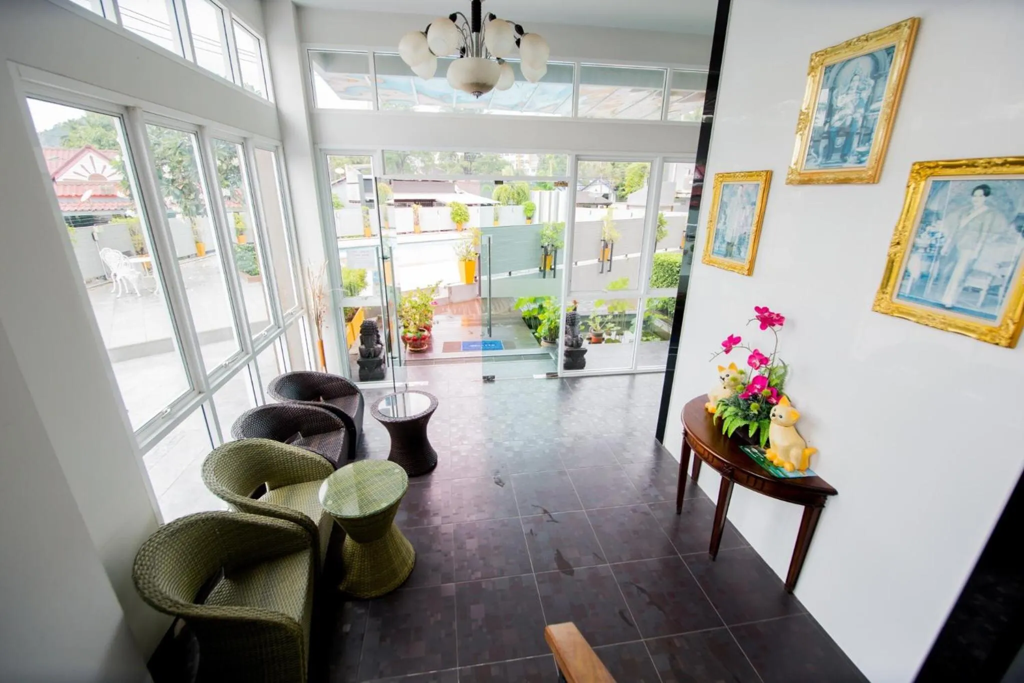 Living room in Aonang Ocean View Studio ( The Sea Condo )