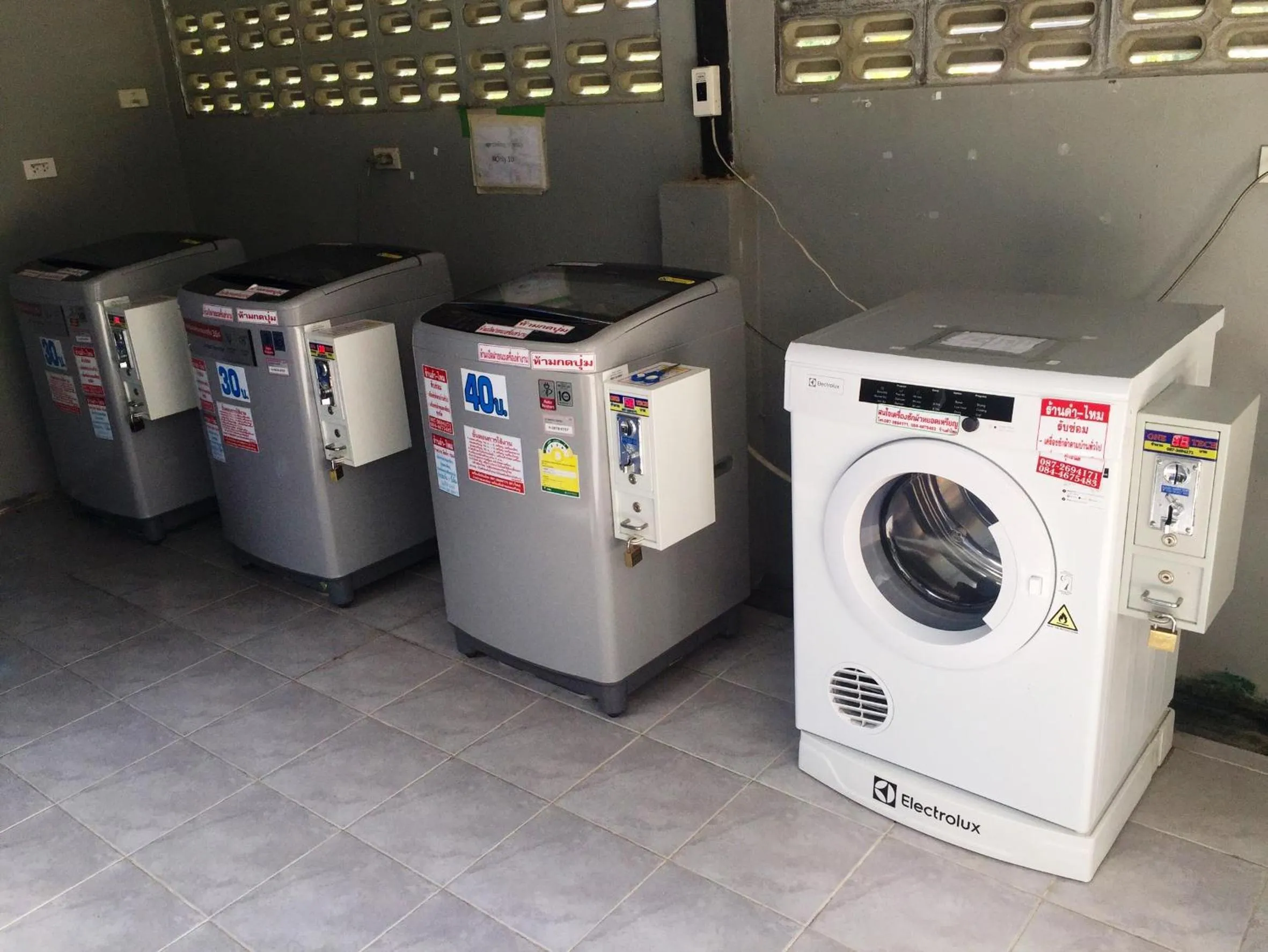 washing machine in Aonang Ocean View Studio ( The Sea Condo )