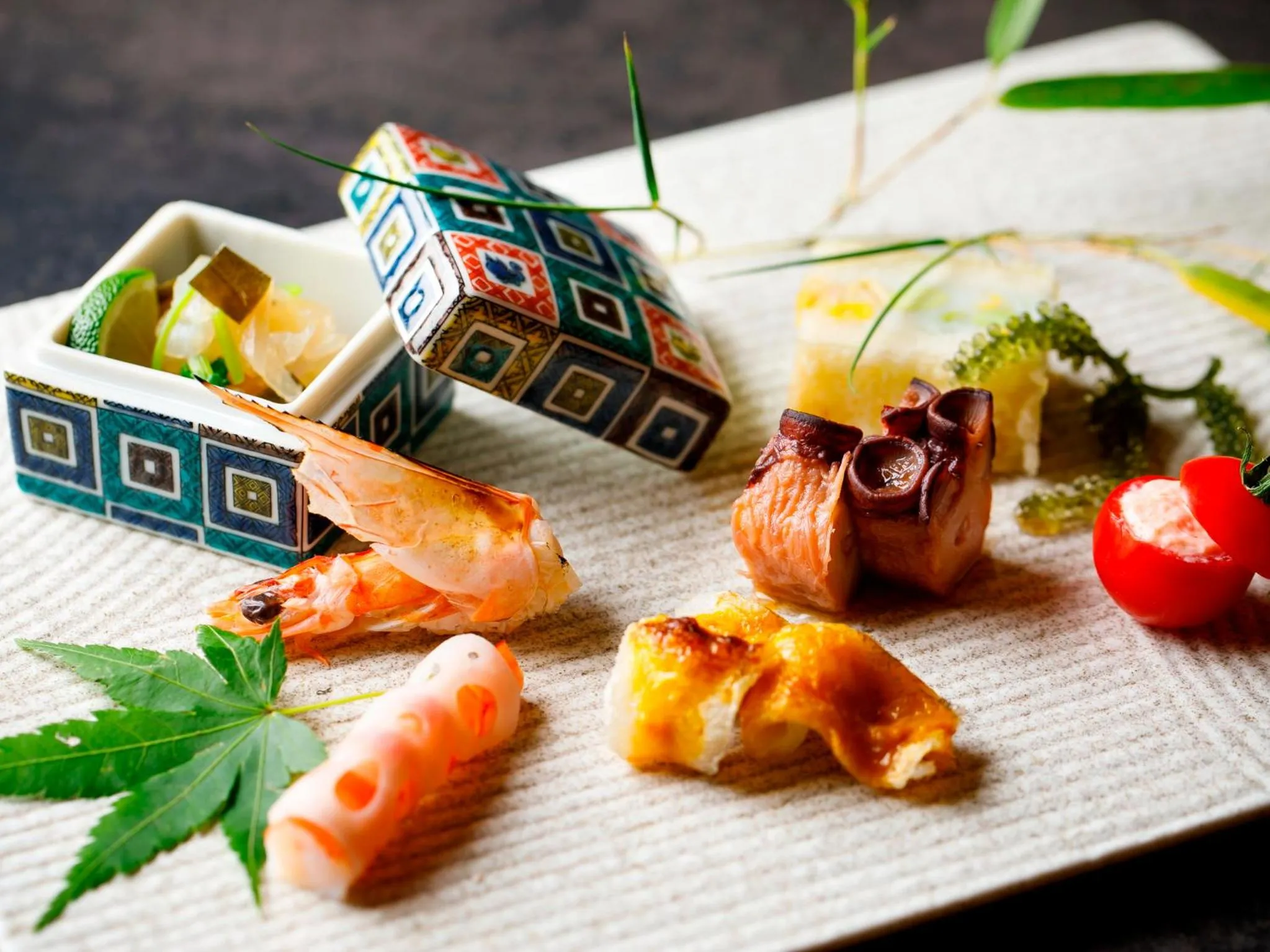 Food in Kanazawa Yuwaku Onsen Kokarian