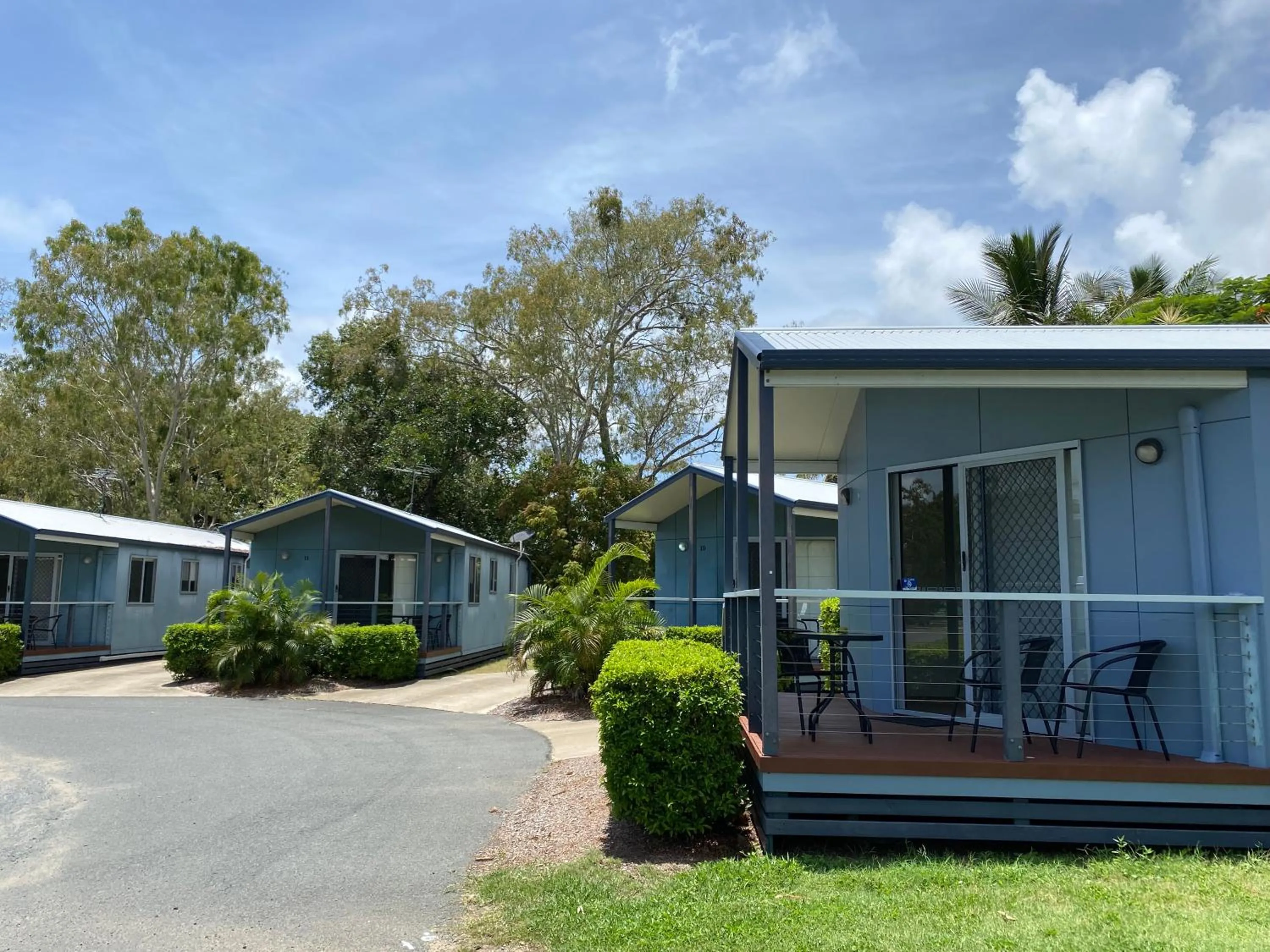 Property building in BIG4 Mackay Blacks Beach Holiday Park