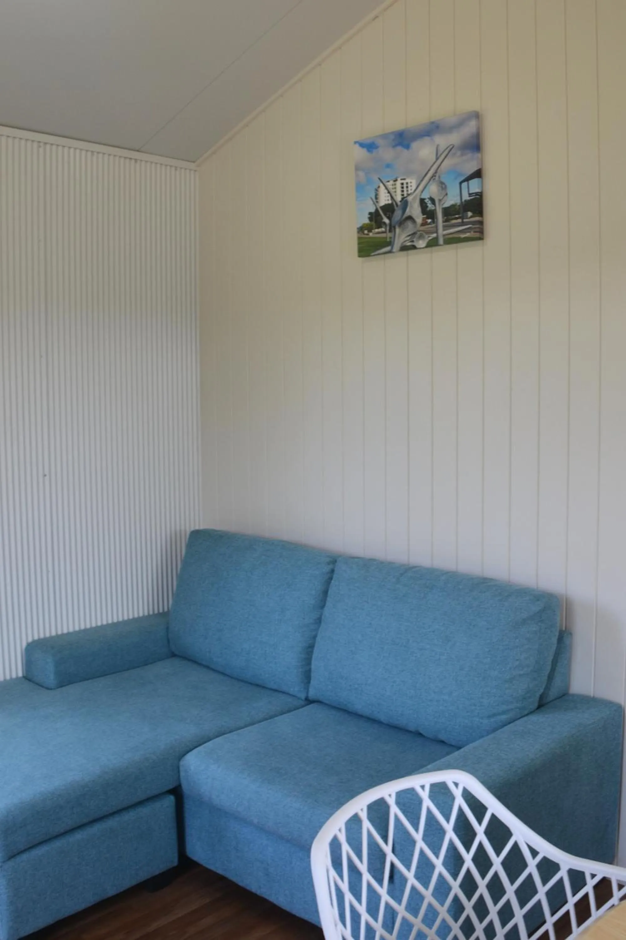 Living room in BIG4 Mackay Blacks Beach Holiday Park