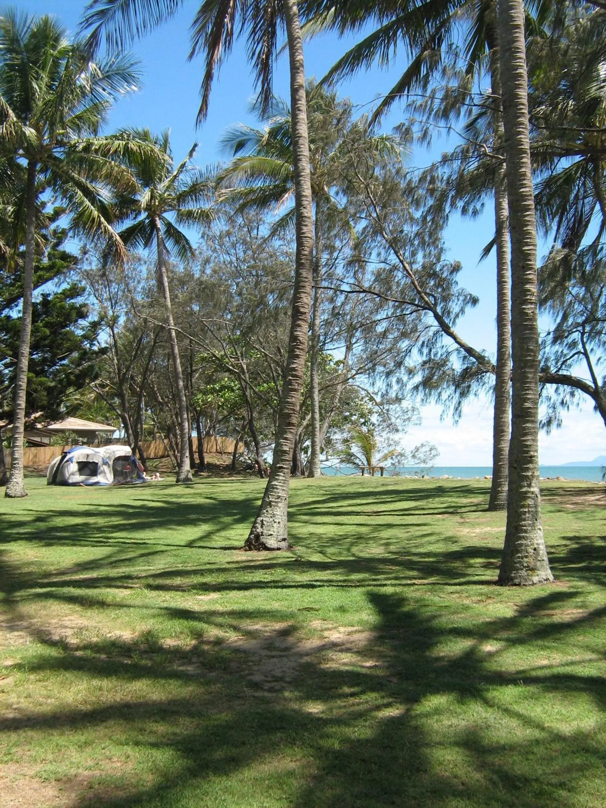 Sea view in BIG4 Mackay Blacks Beach Holiday Park