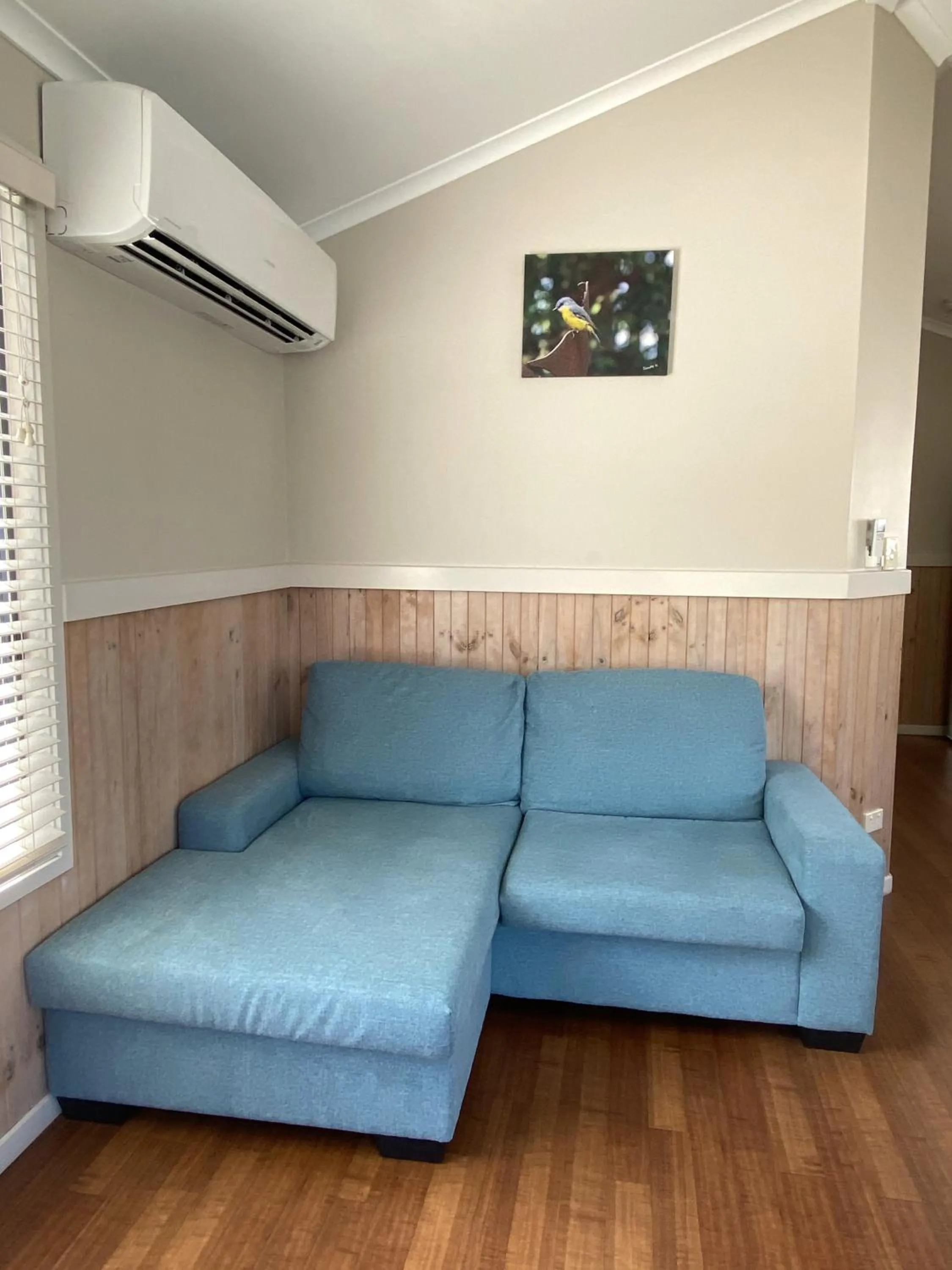 Living room in BIG4 Mackay Blacks Beach Holiday Park