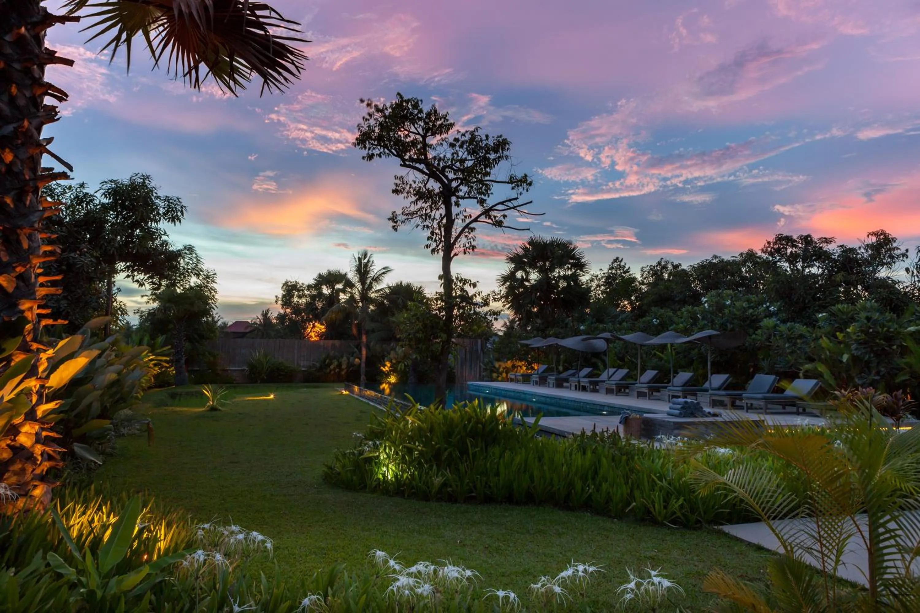 Swimming pool in Sala Lodges