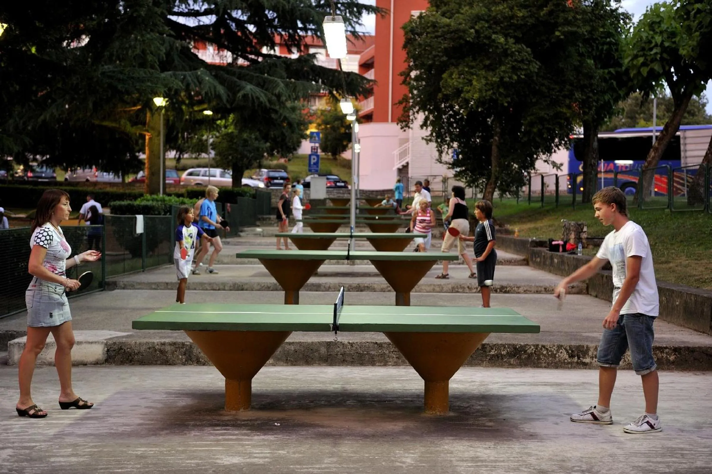 Table tennis in Hotel Delfin Plava Laguna