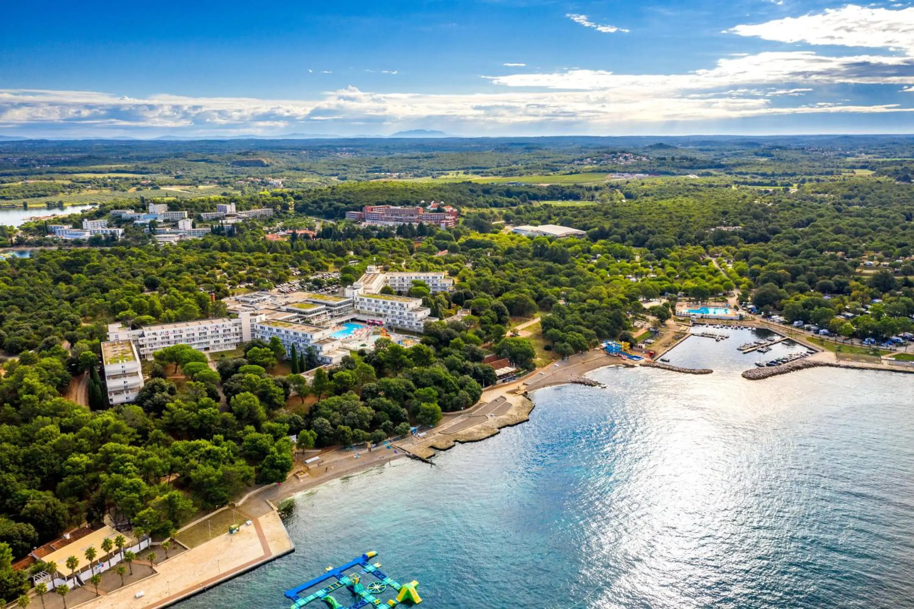 Bird's eye view in Hotel Delfin Plava Laguna Bird's eye view in Hotel Delfin Plava Laguna