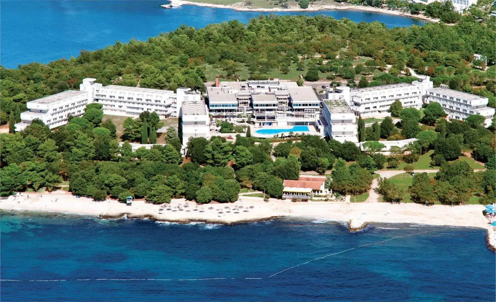 Property building in Hotel Delfin Plava Laguna Property building in Hotel Delfin Plava Laguna