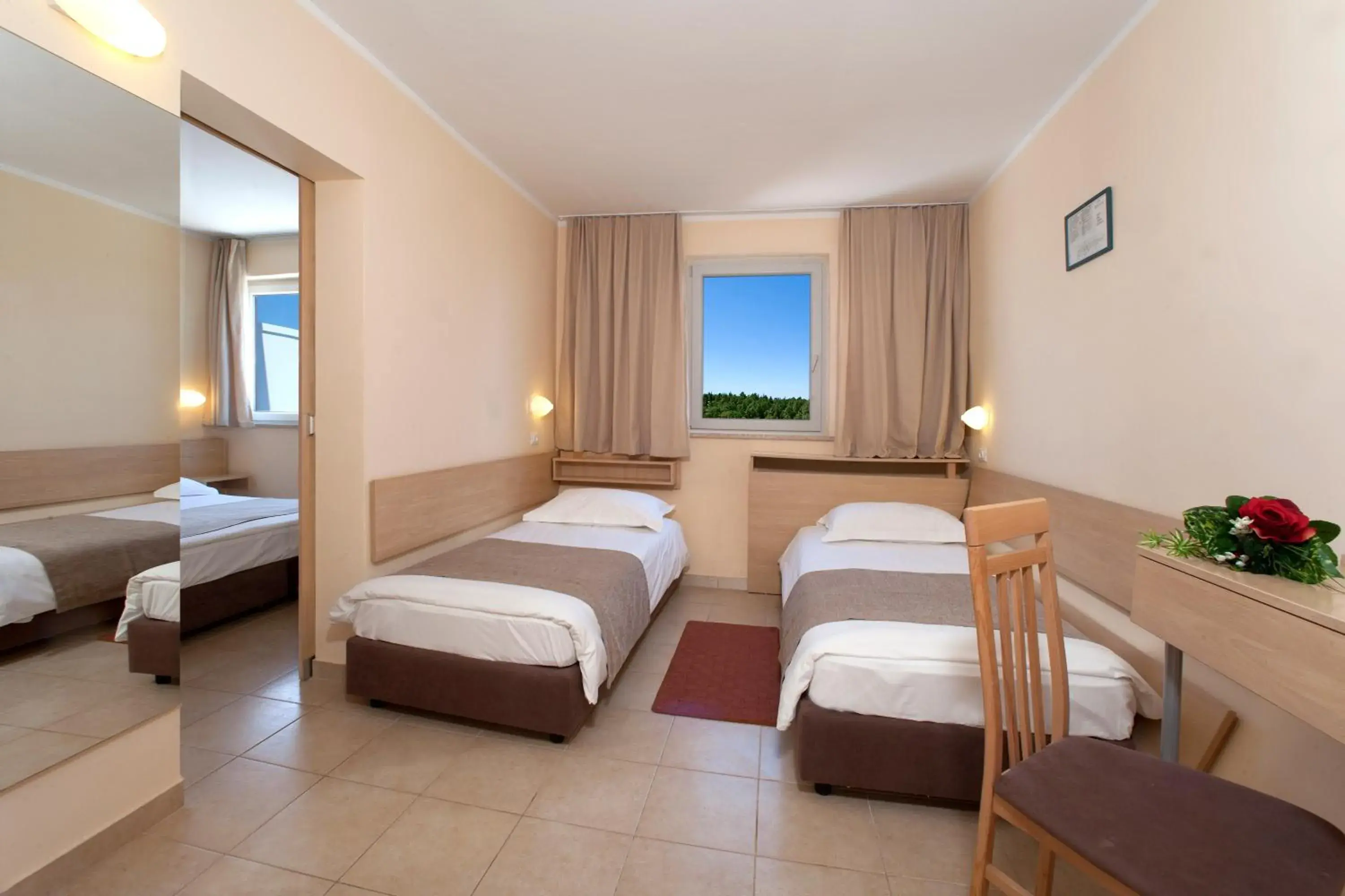 Bedroom, Bed in Hotel Delfin Plava Laguna Bedroom, Bed in Hotel Delfin Plava Laguna