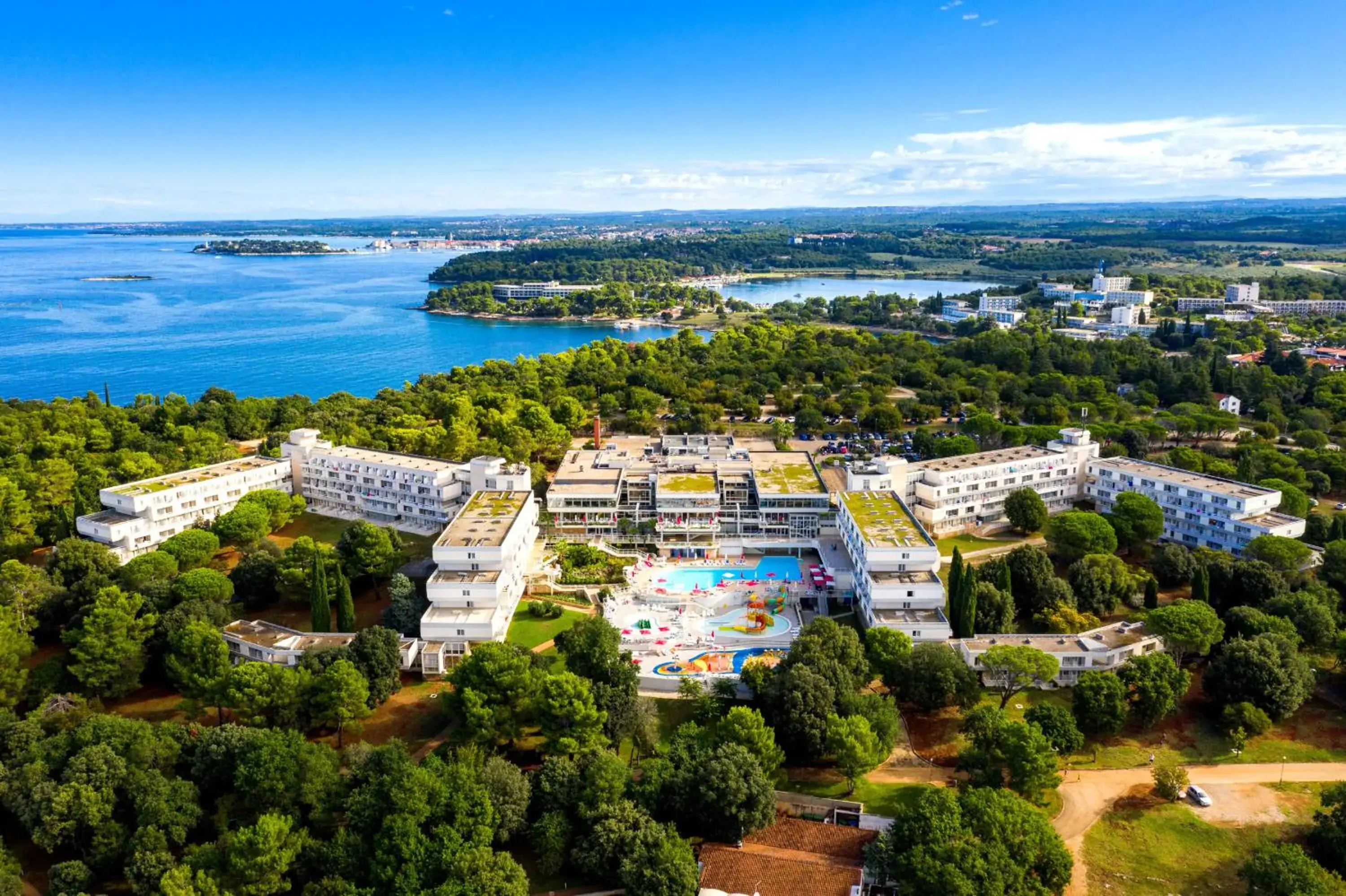 Bird's eye view in Hotel Delfin Plava Laguna Bird's eye view in Hotel Delfin Plava Laguna