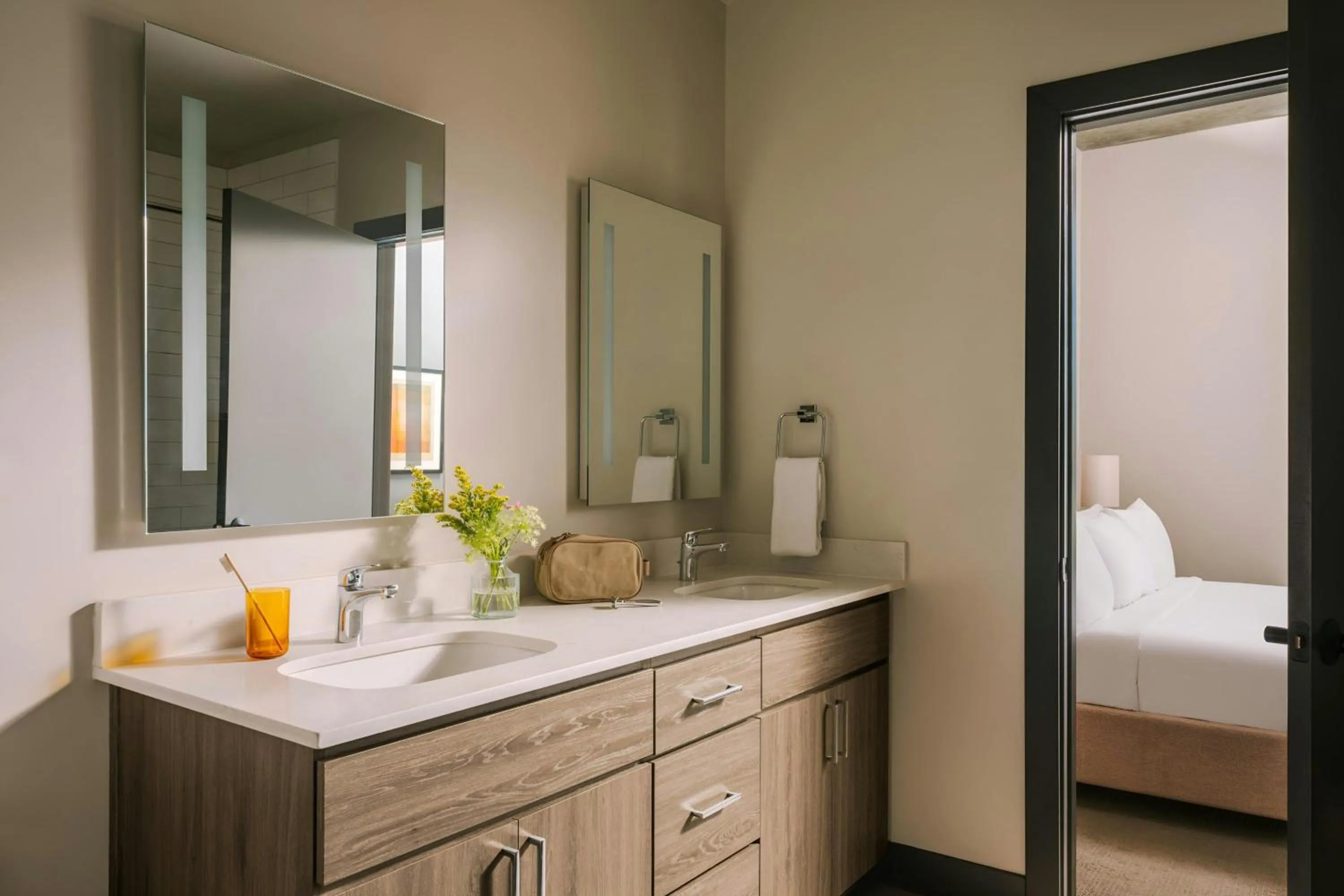 Bathroom in Sonder by Marriott Bonvoy Mill Ave Apartments Tempe