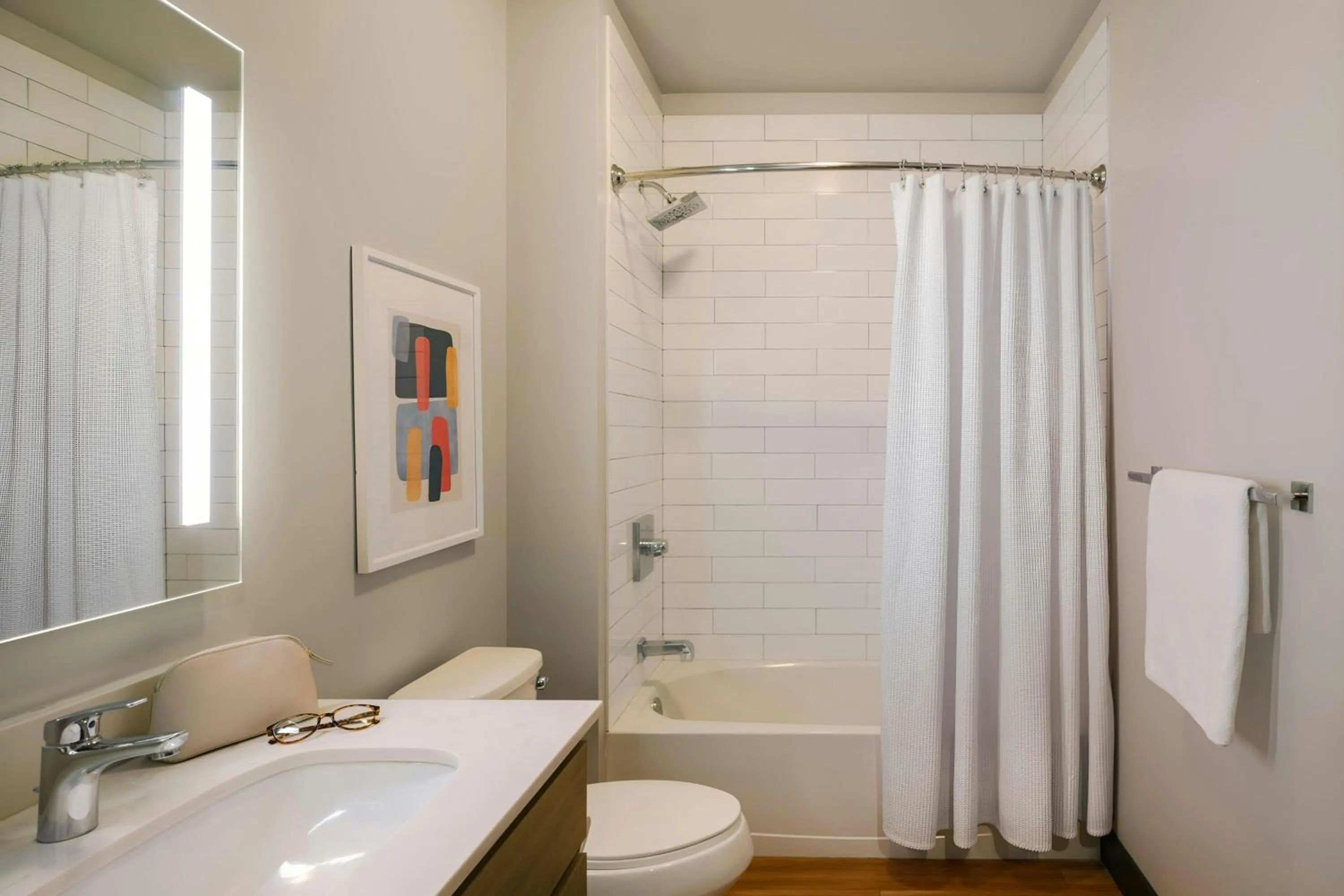 Bathroom in Sonder by Marriott Bonvoy Mill Ave Apartments Tempe