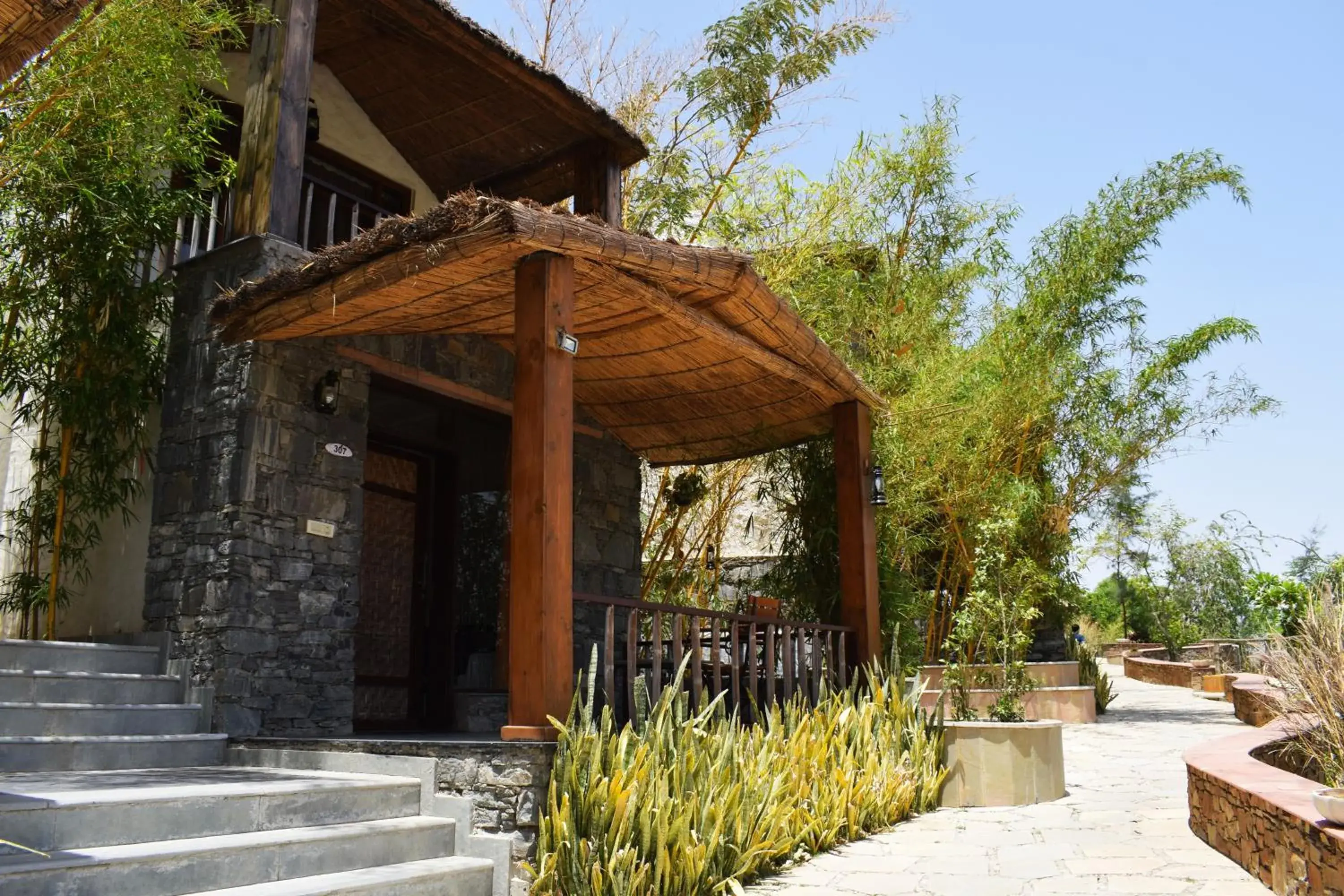 Property building in Kumbhalgarh Forest Retreat Property building in Kumbhalgarh Forest Retreat