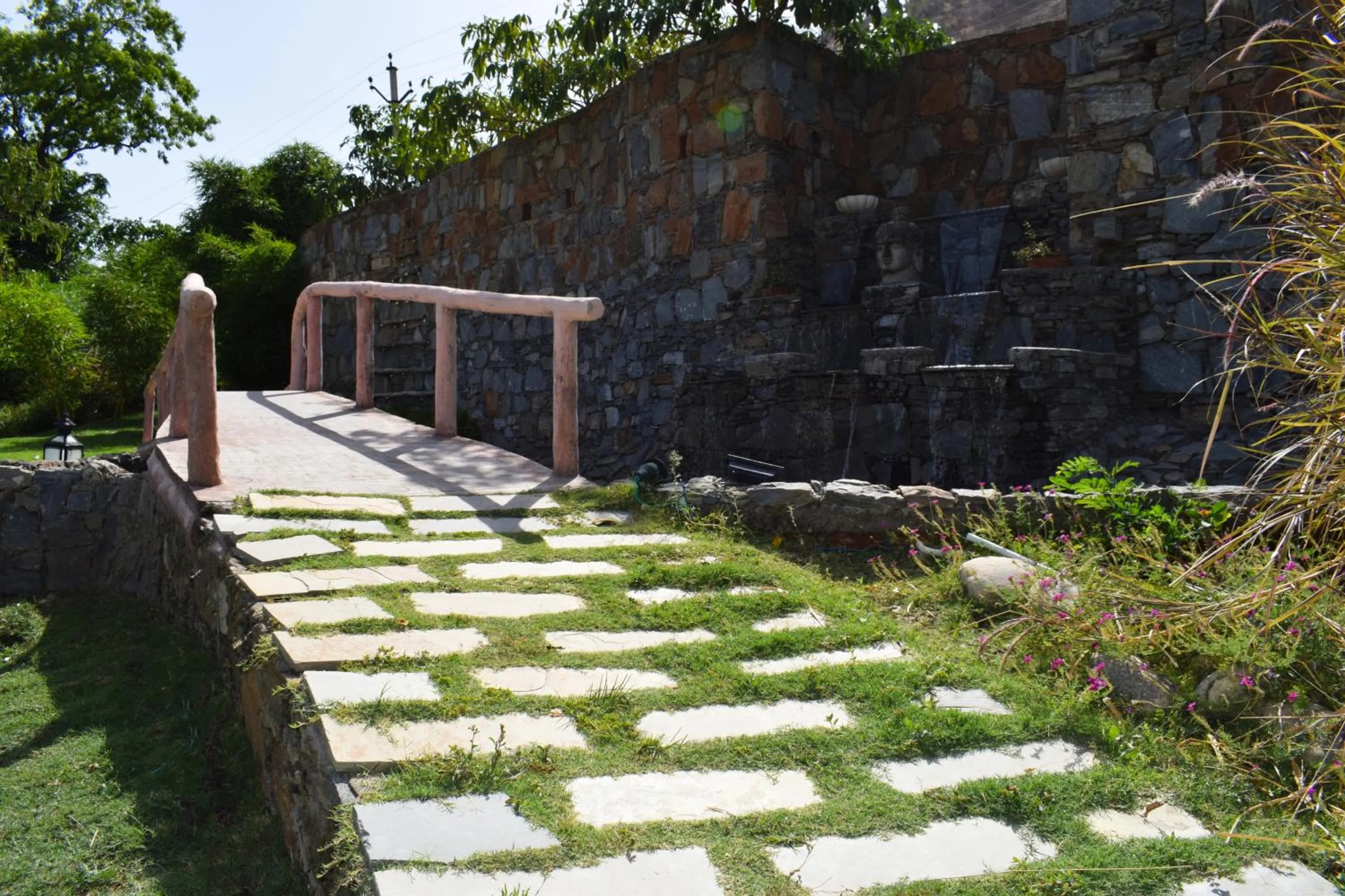 Garden in Kumbhalgarh Forest Retreat