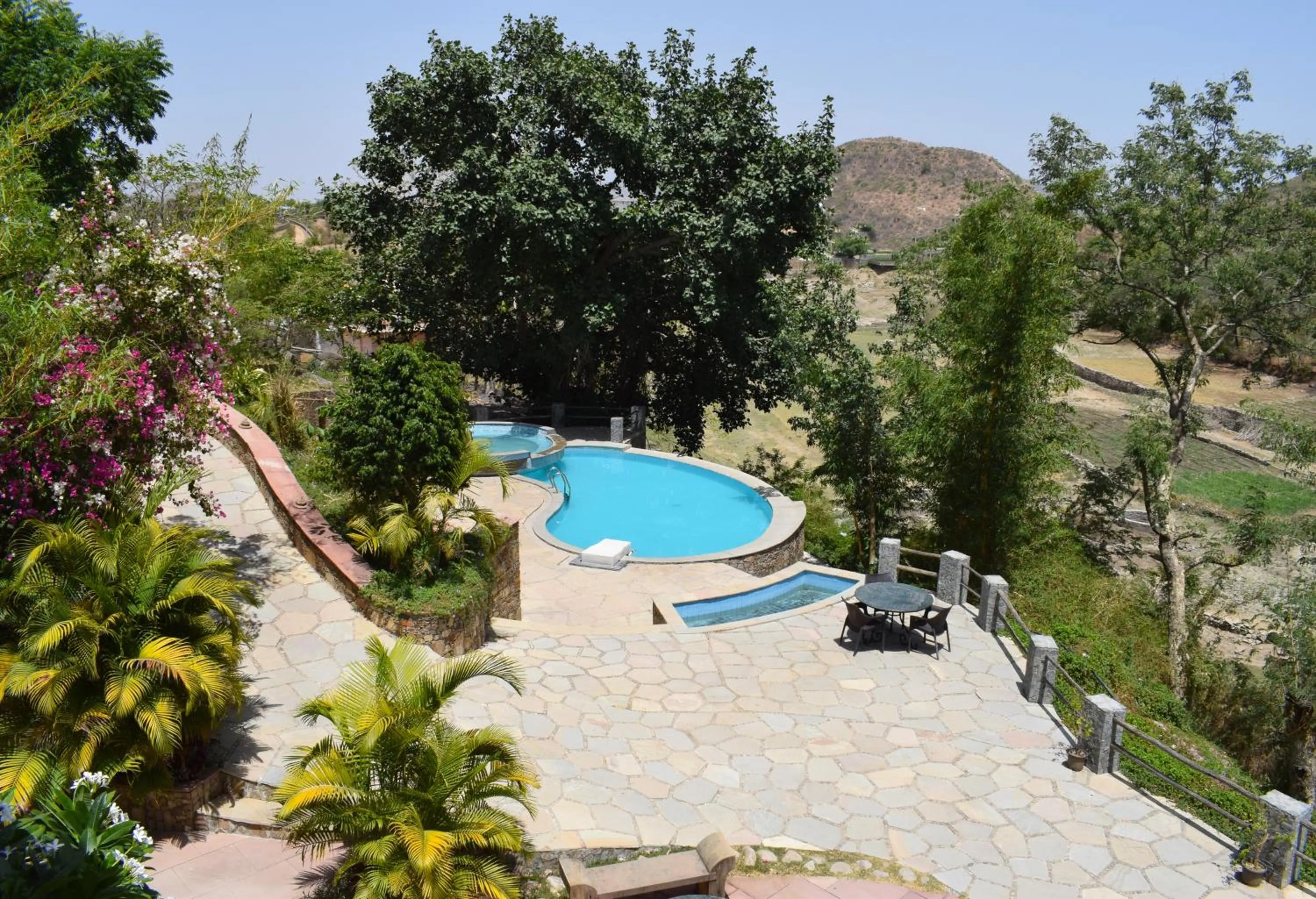 Pool view in Kumbhalgarh Forest Retreat