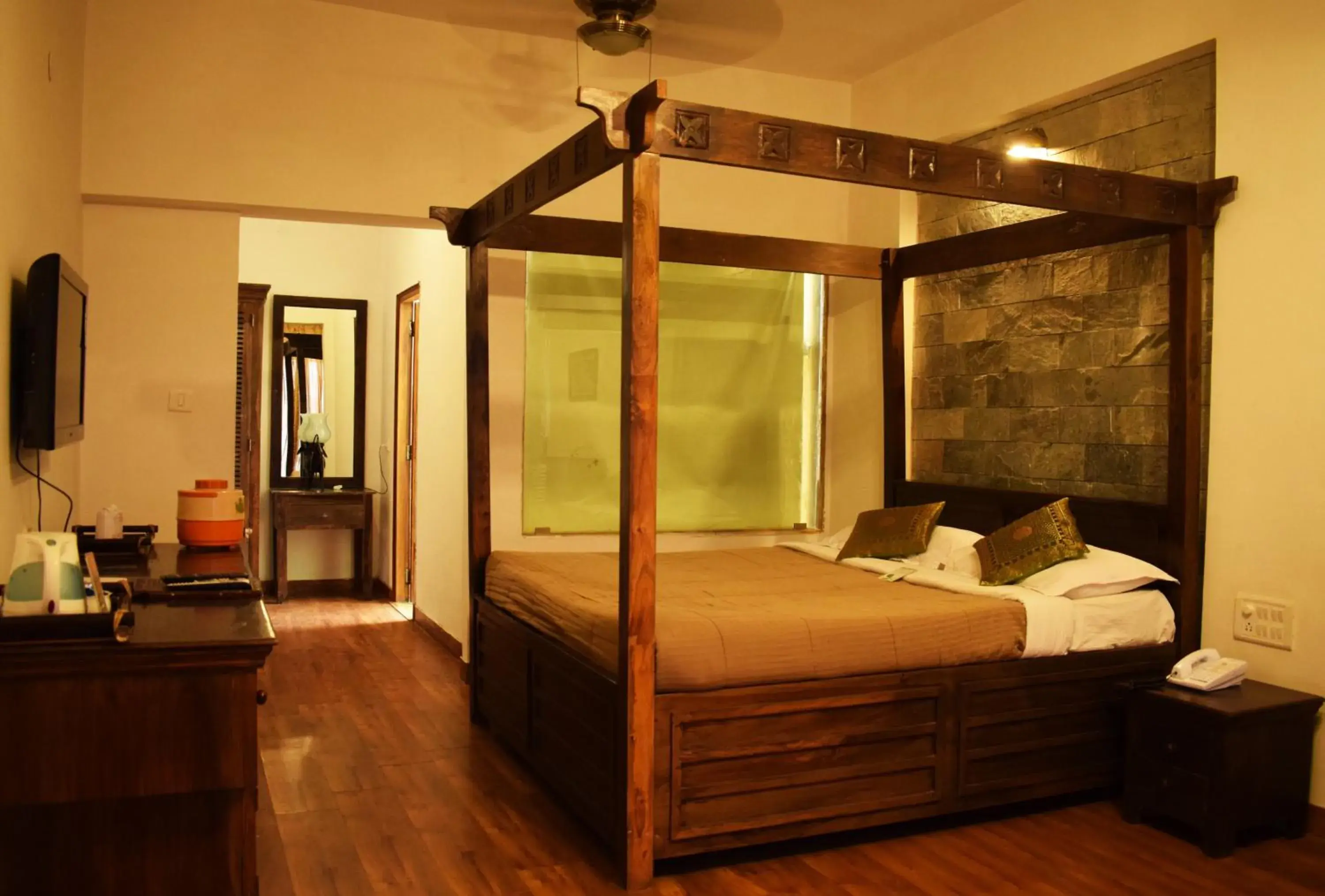 Bedroom, Bed in Kumbhalgarh Forest Retreat Bedroom, Bed in Kumbhalgarh Forest Retreat