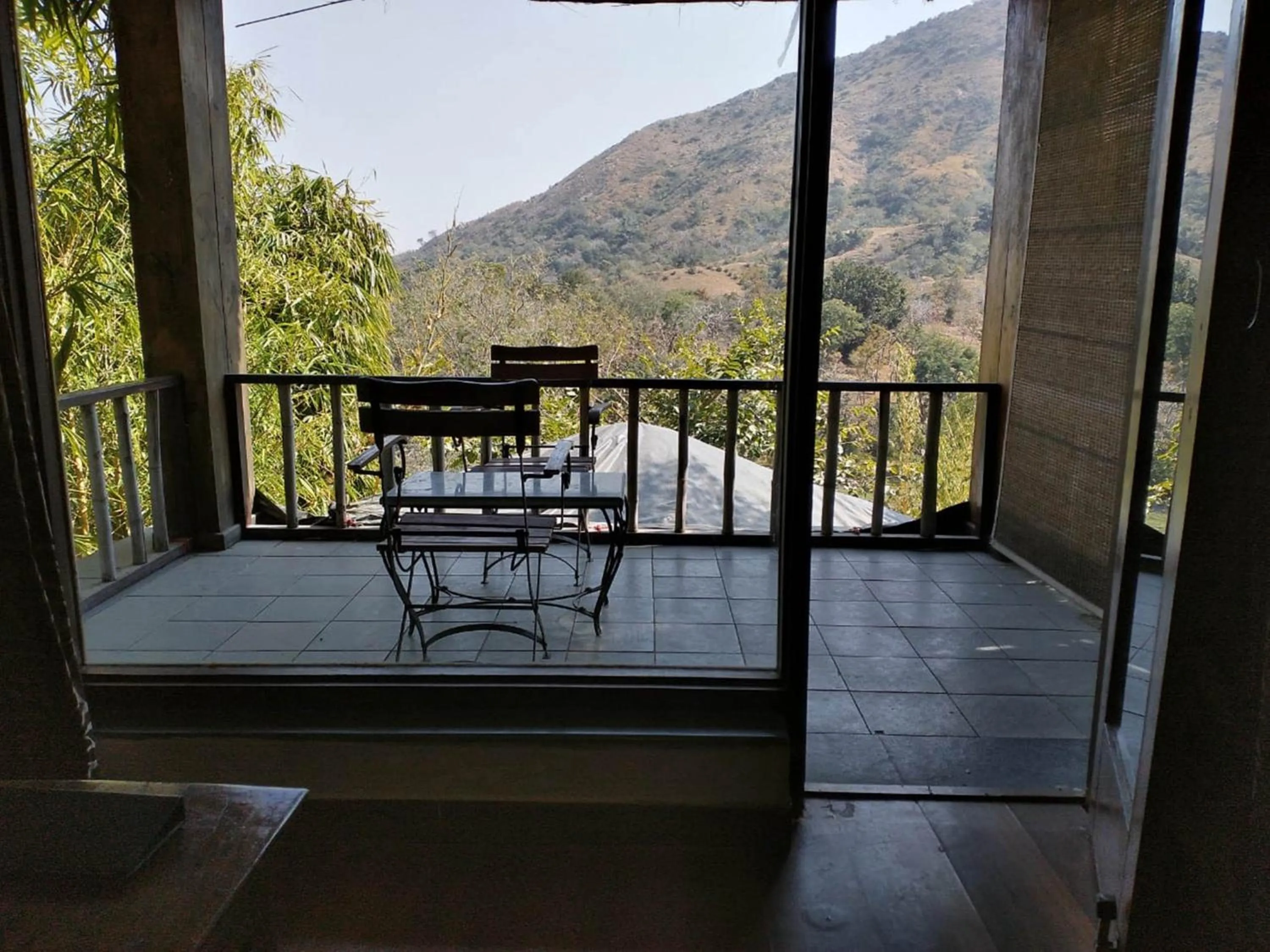 Balcony/Terrace in Kumbhalgarh Forest Retreat