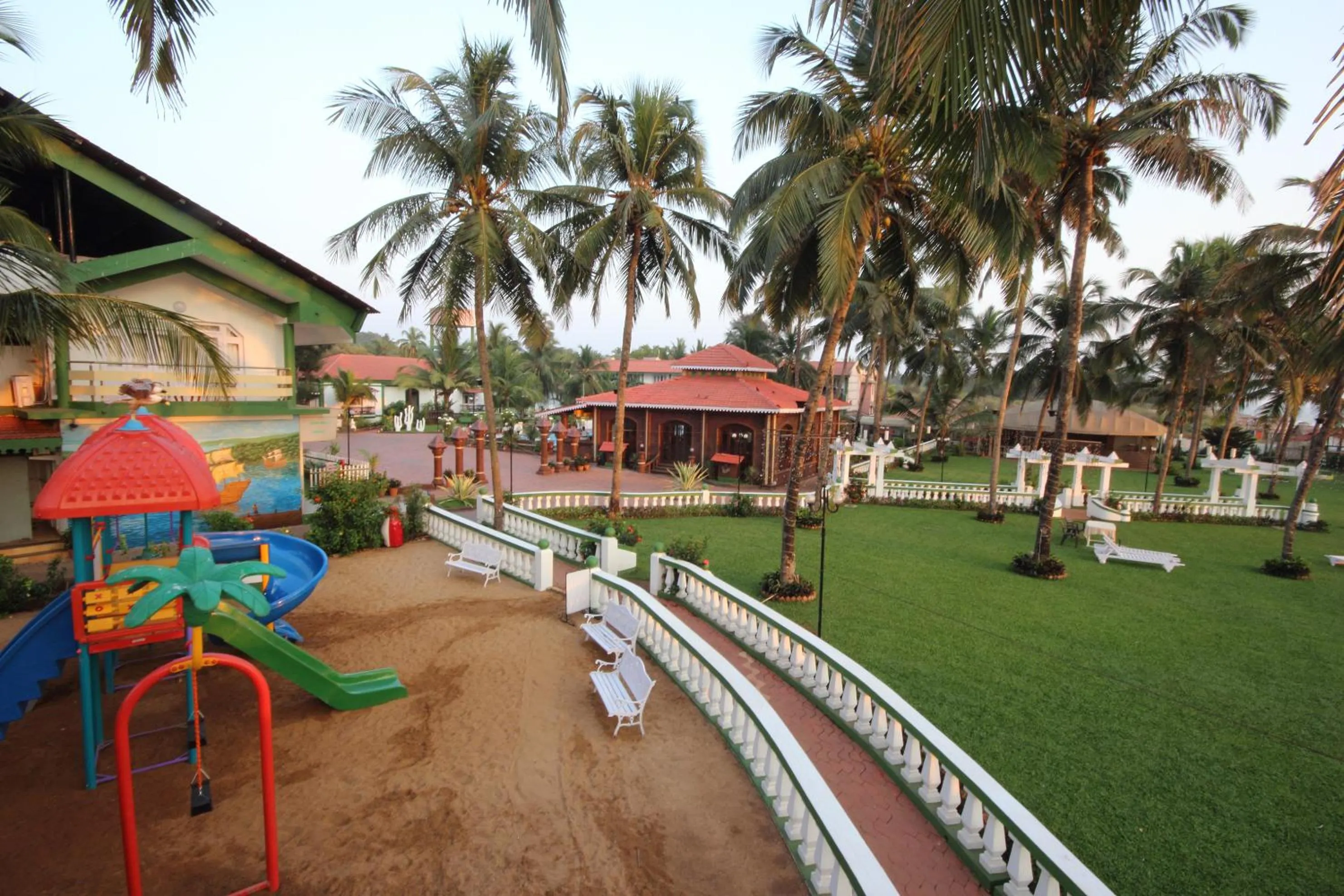 Children play ground in Hotel Goan Heritage