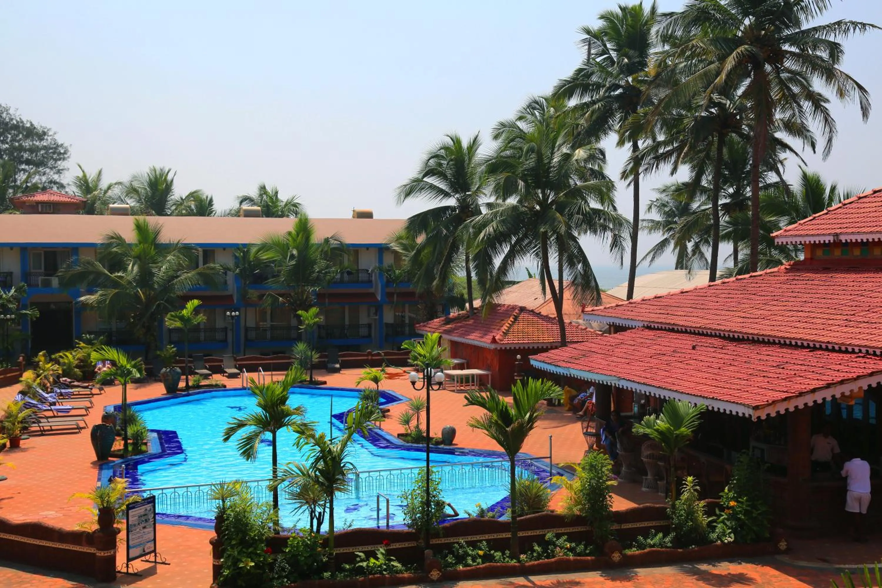 Swimming pool in Hotel Goan Heritage