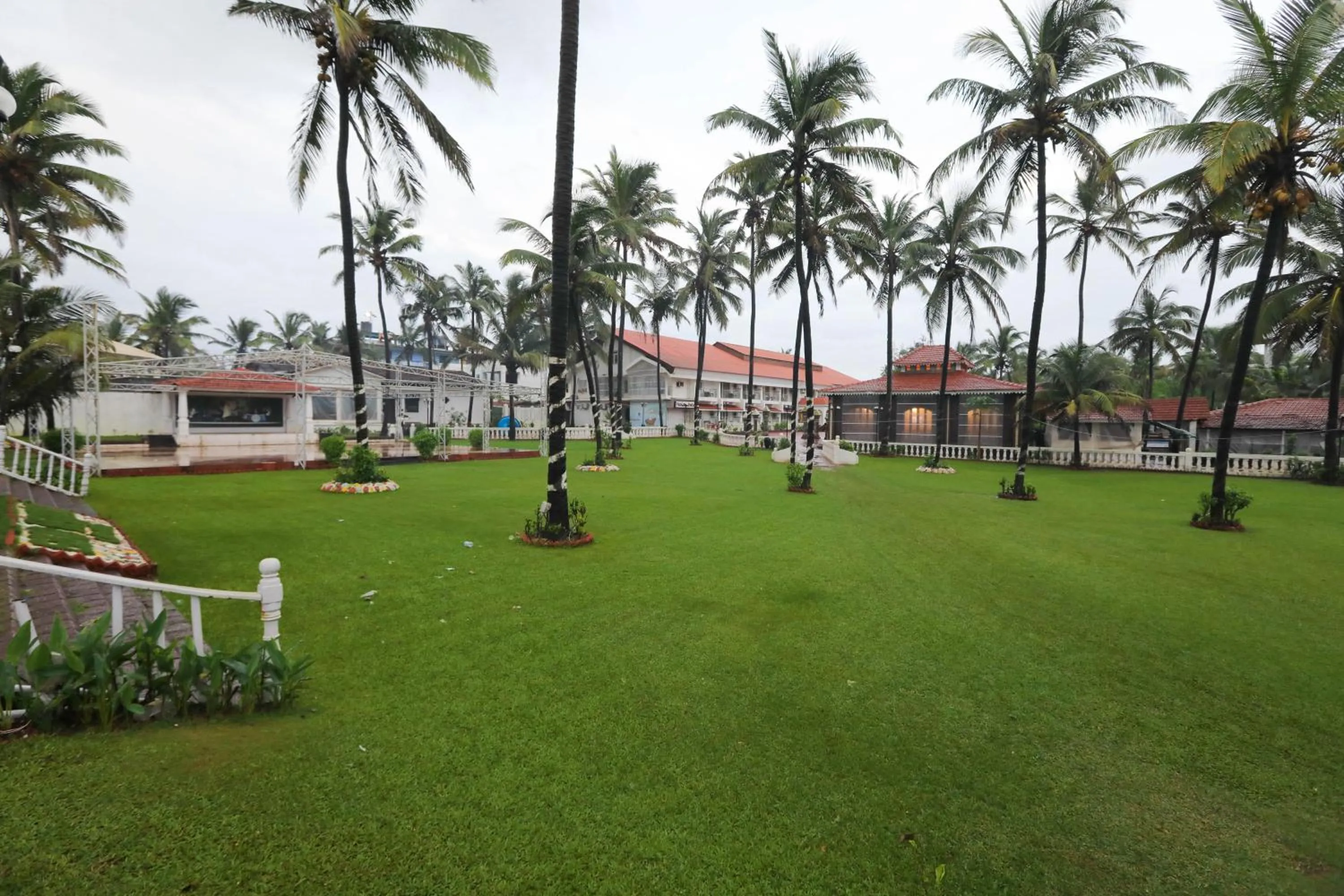Garden in Hotel Goan Heritage