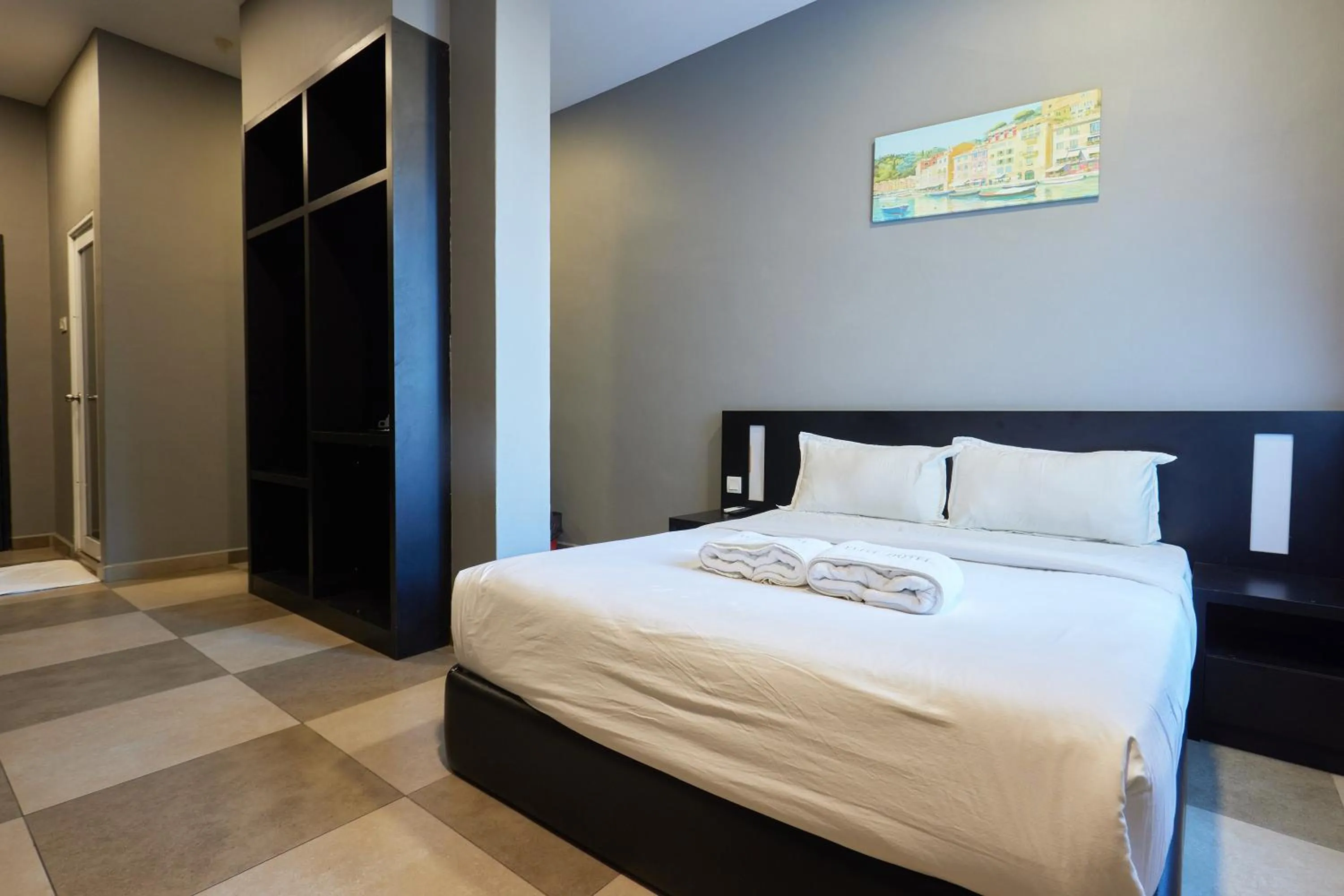 Bed in Elite Hotel Muar