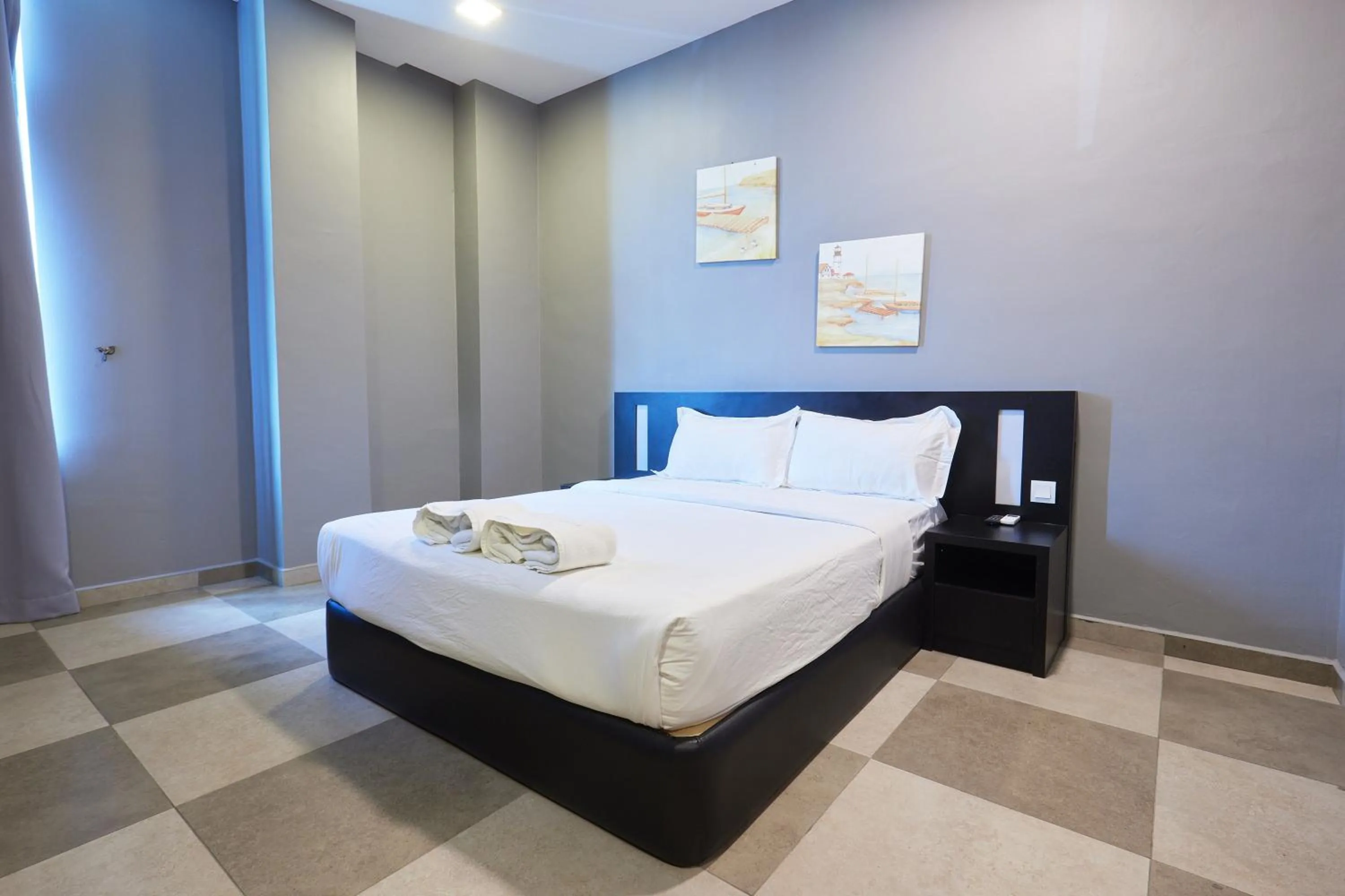 Bed in Elite Hotel Muar