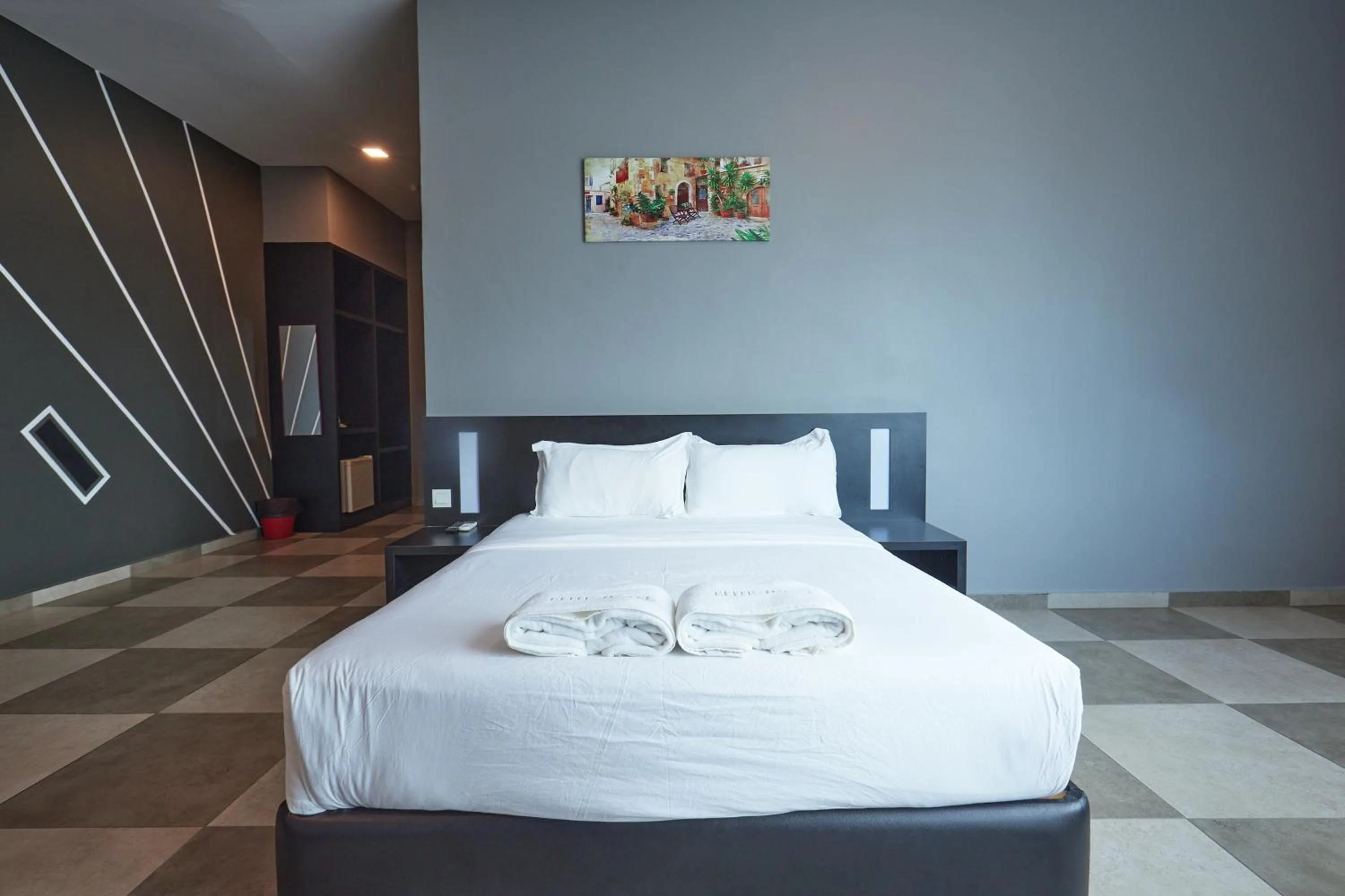 Bed in Elite Hotel Muar