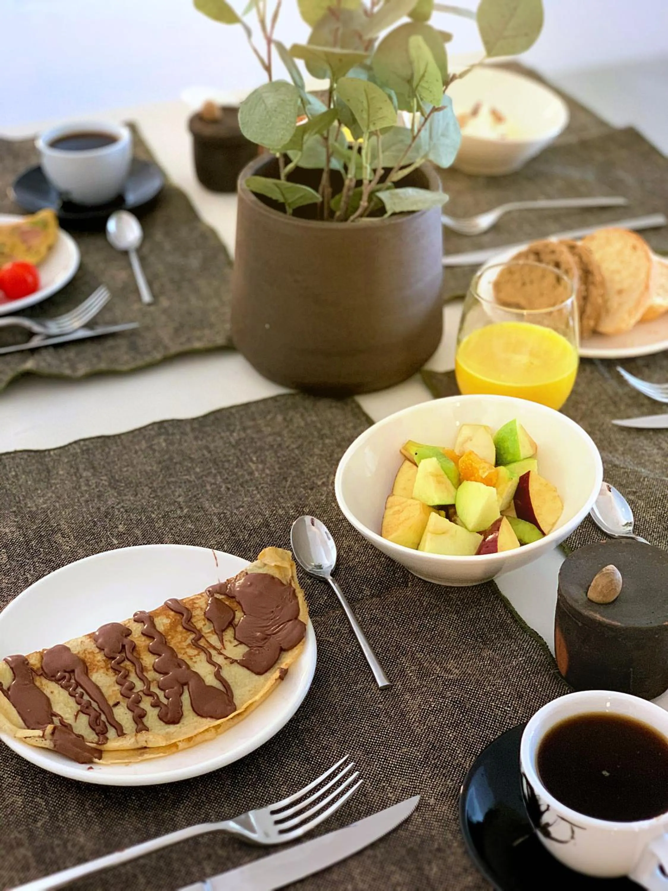 Breakfast in Le Blanc Nest Santorini - Family / Couples Luxury House