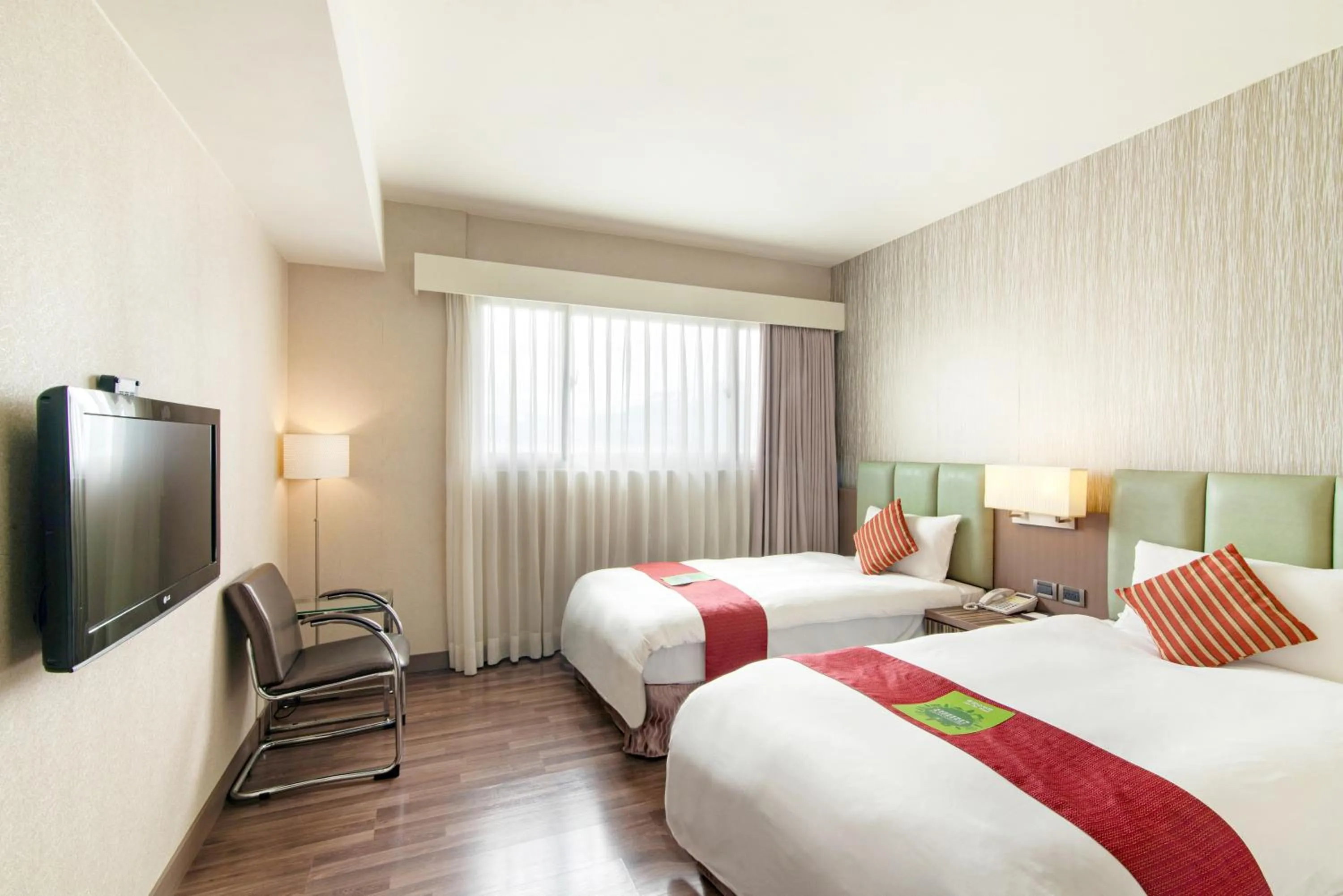 Bed in Lishiuan Hotel