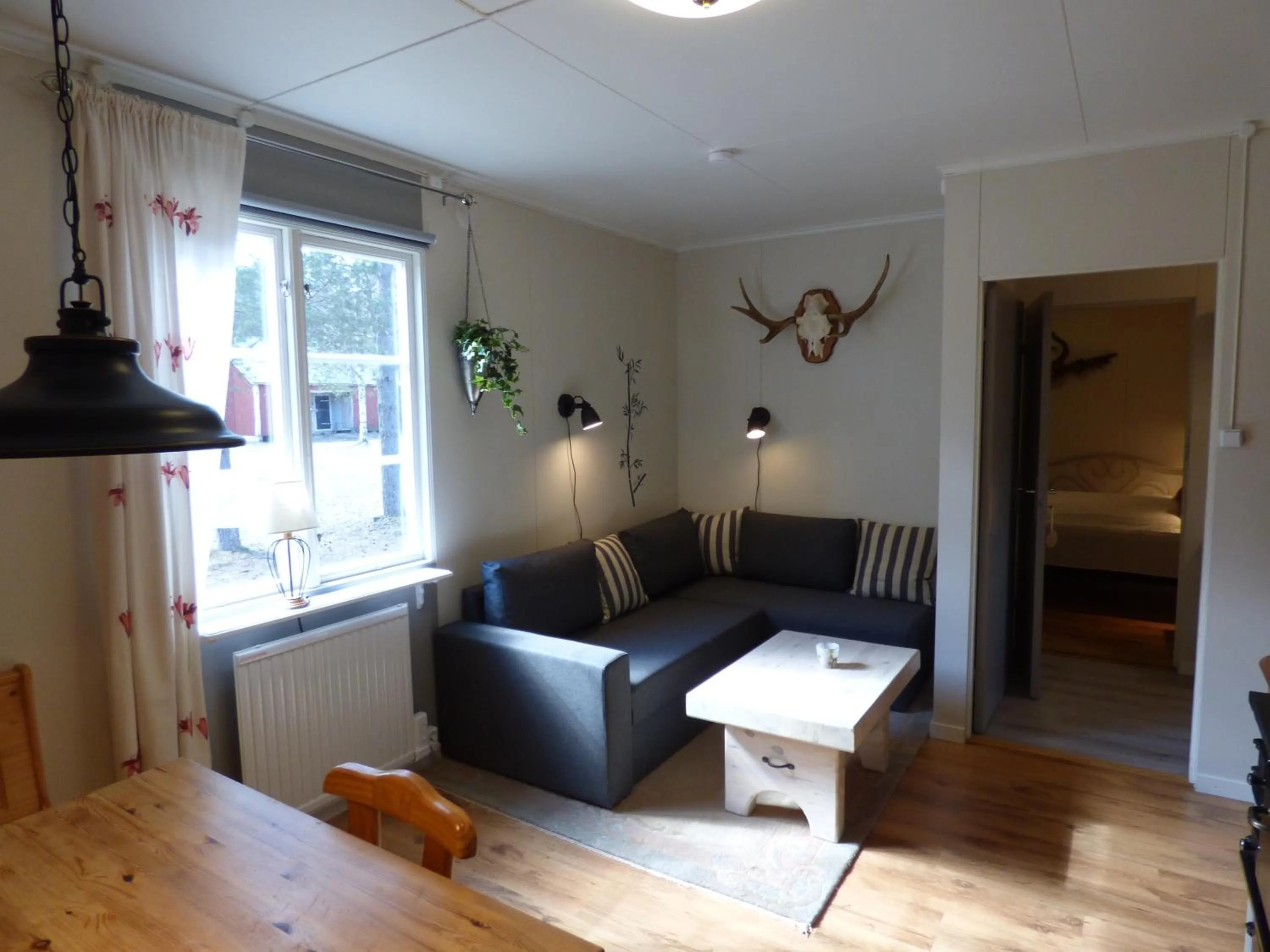 Living room in Nya Skogsgården Hostel