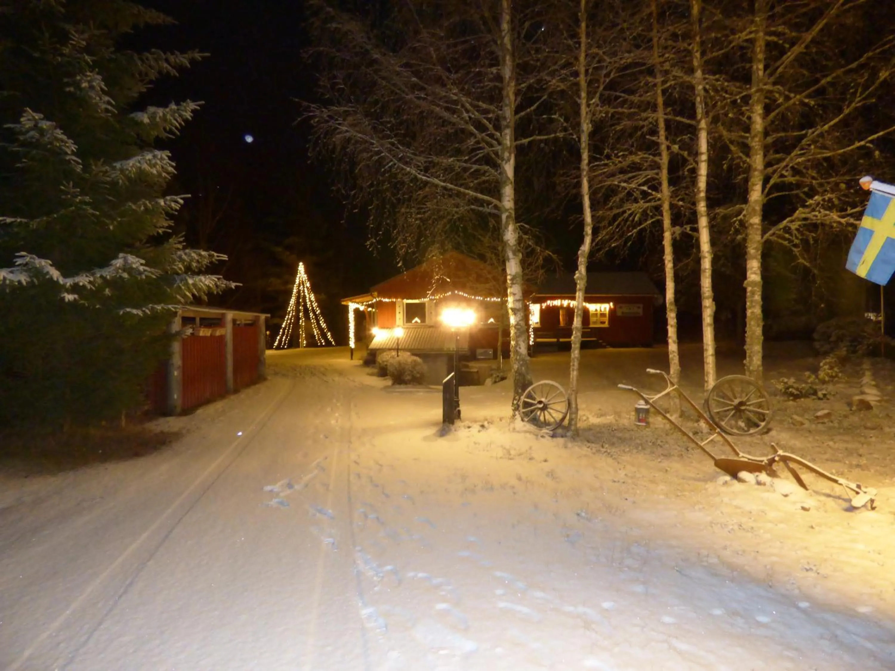 Facade/entrance in Nya Skogsgården Hostel