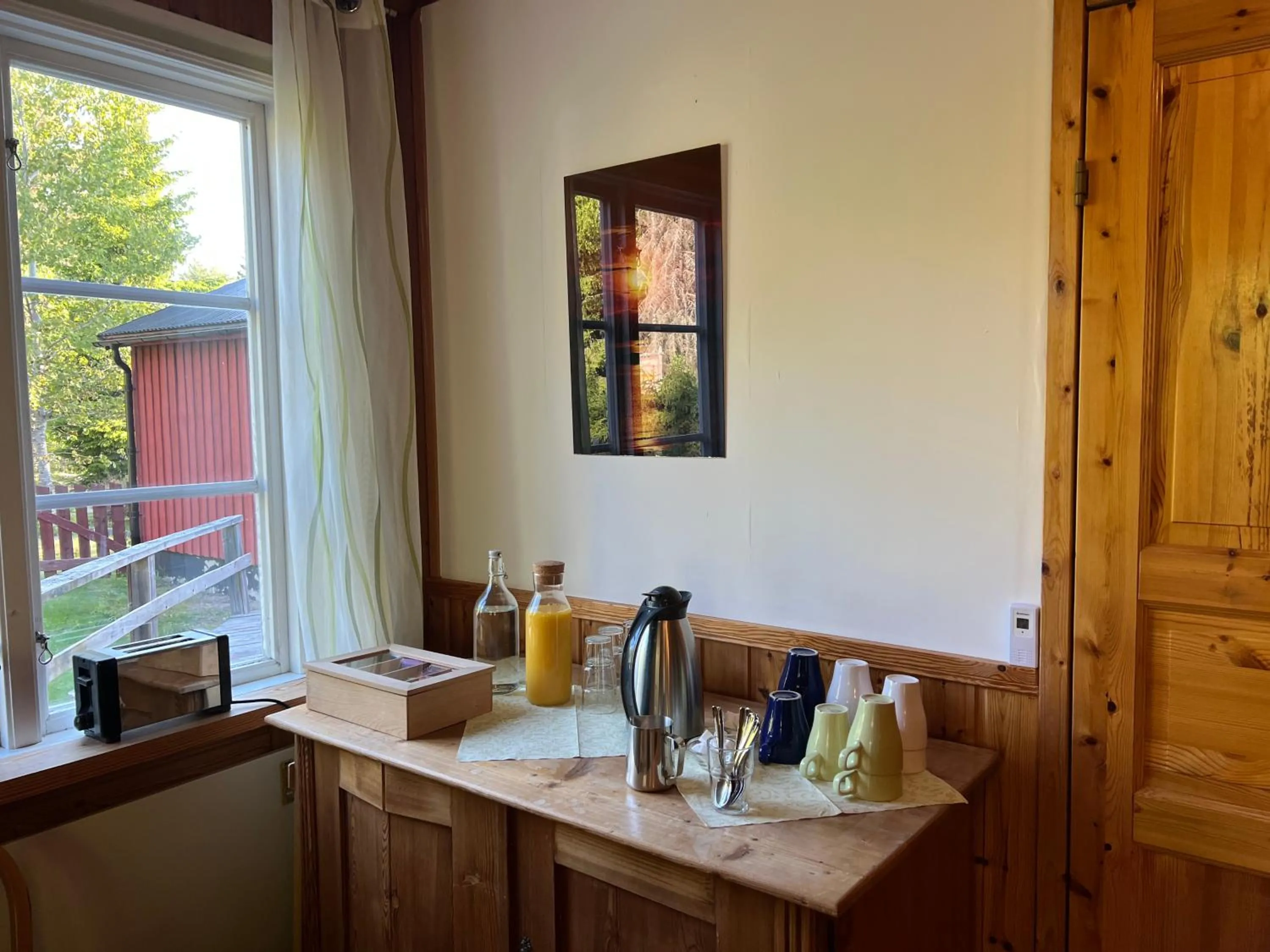 Breakfast in Nya Skogsgården Hostel