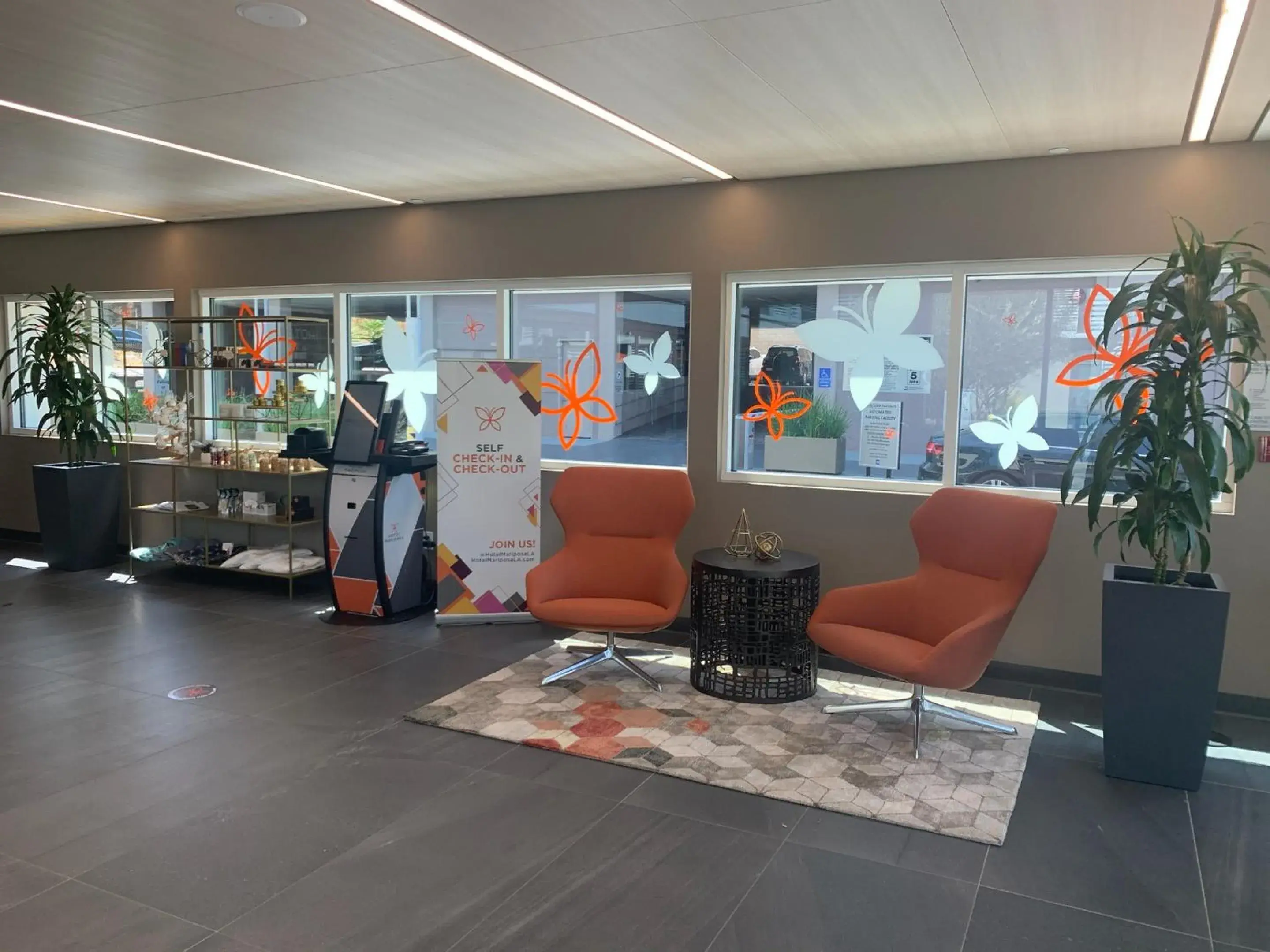 Lobby or reception in Hotel Mariposa Lobby or reception in Hotel Mariposa