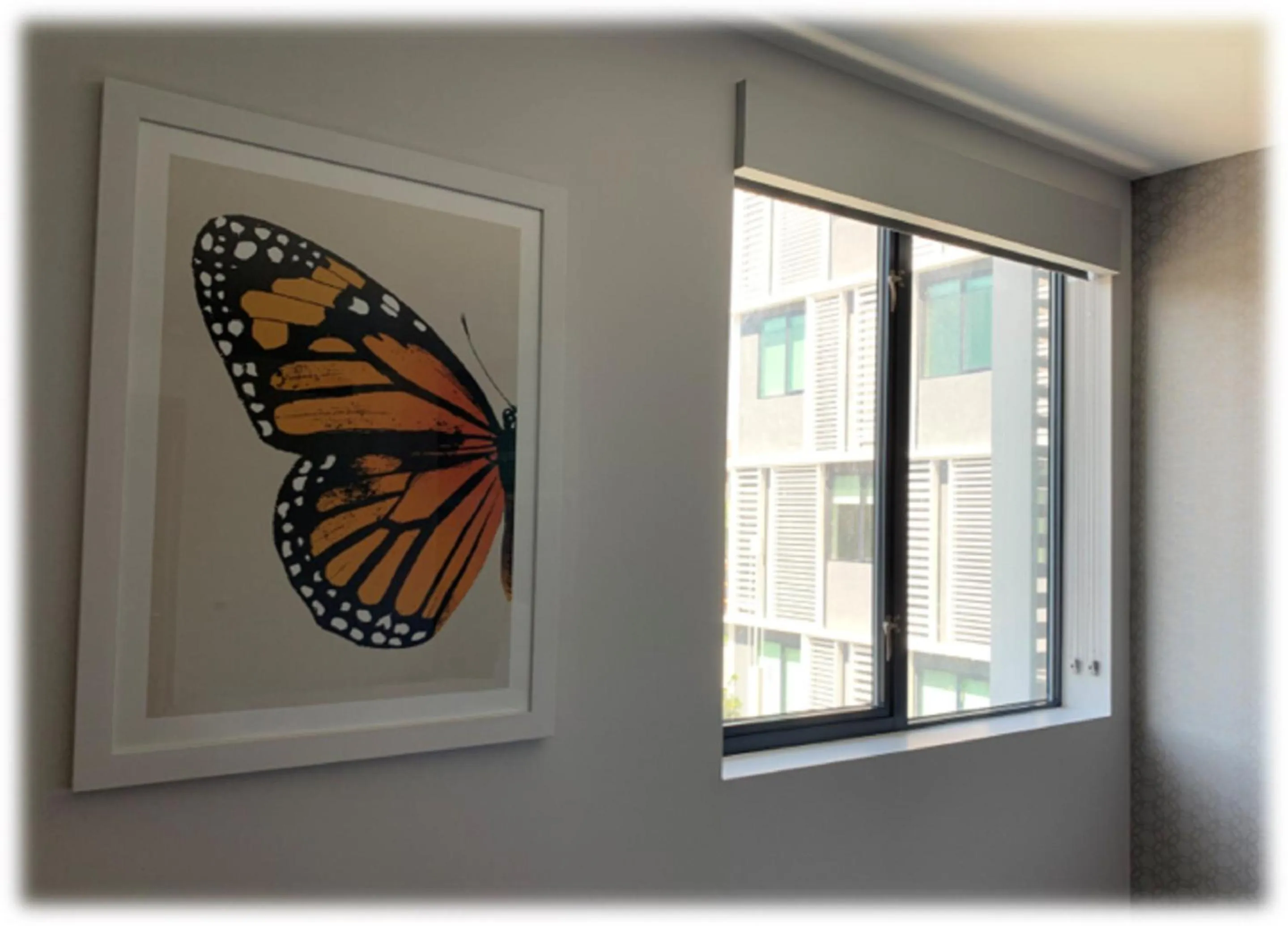 Decorative detail in Hotel Mariposa