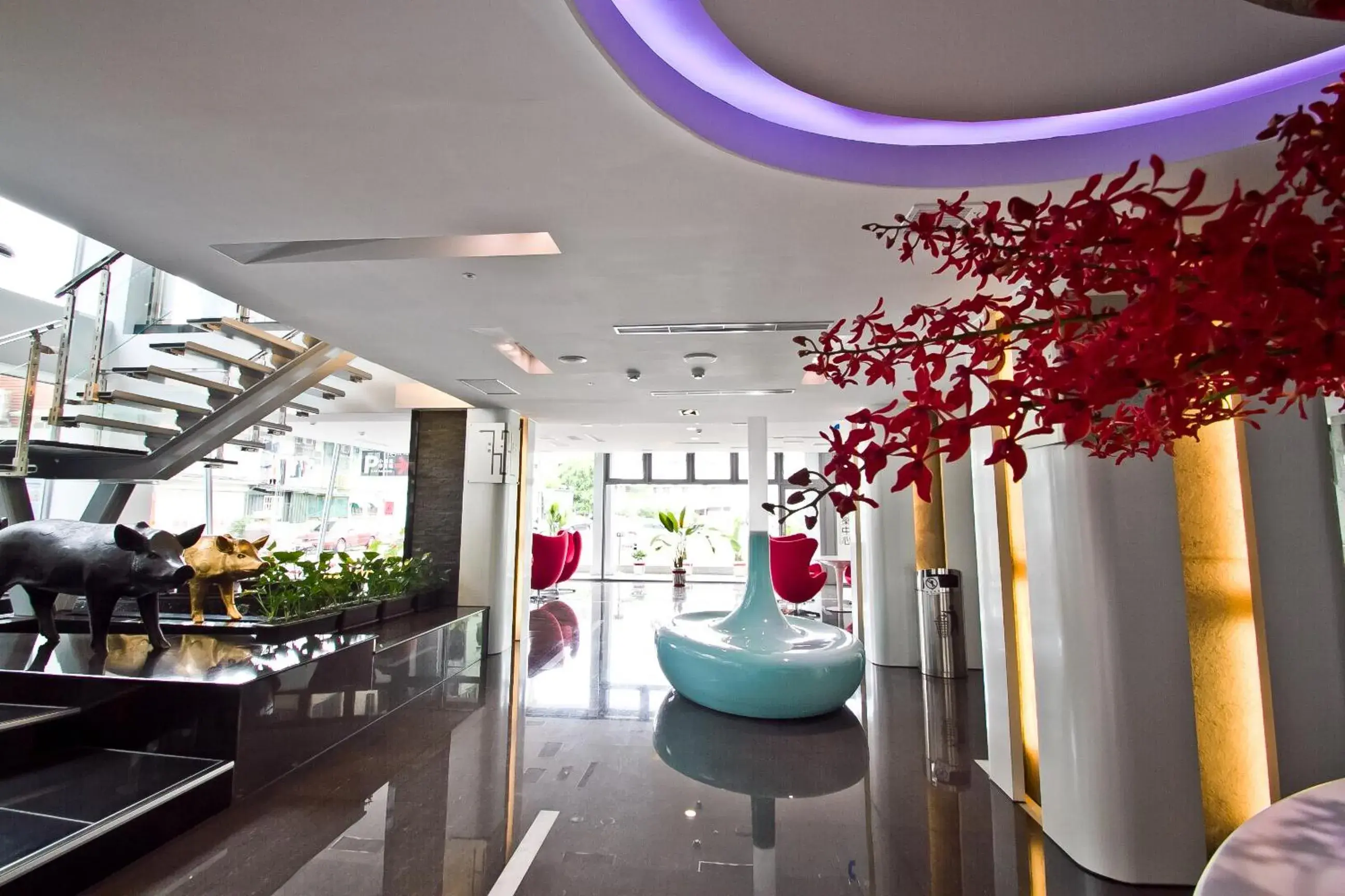 Lobby or reception in HOTEL HI - Xinmin Lobby or reception in HOTEL HI - Xinmin