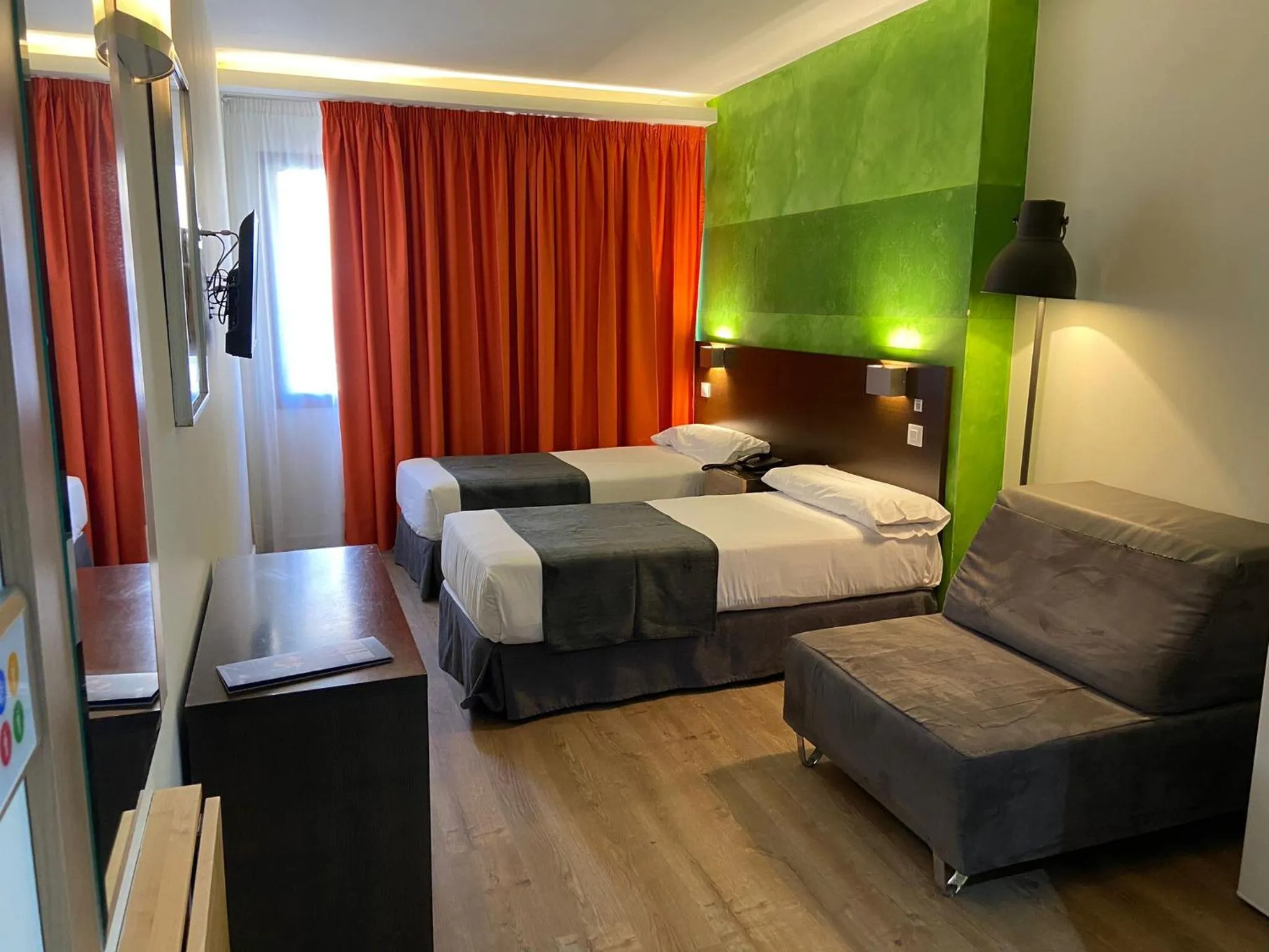 Bed in Apartamentos Recoletos