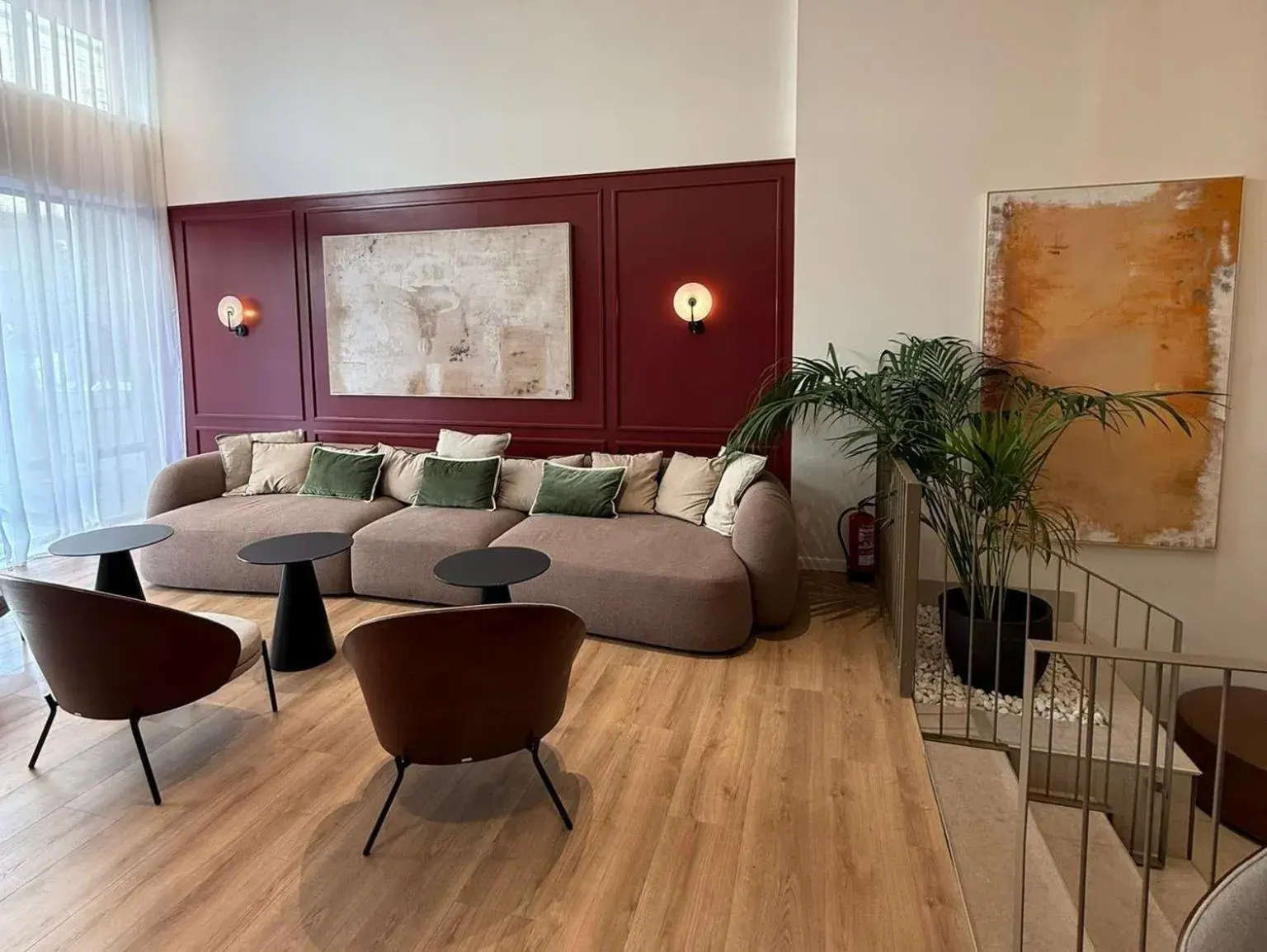 Lobby or reception in Apartamentos Recoletos Lobby or reception in Apartamentos Recoletos