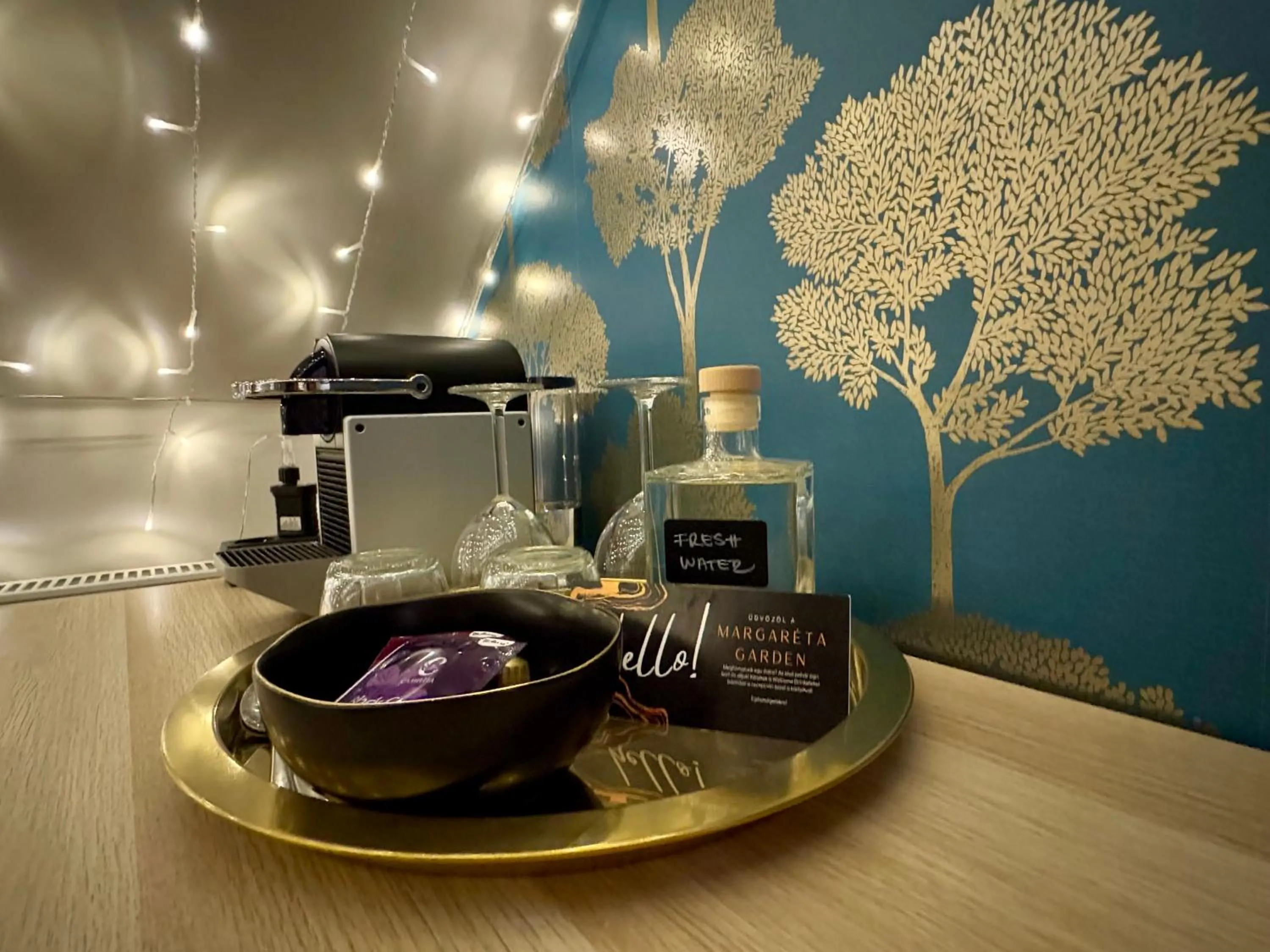 Coffee/tea facilities in Margaréta Garden & SPA