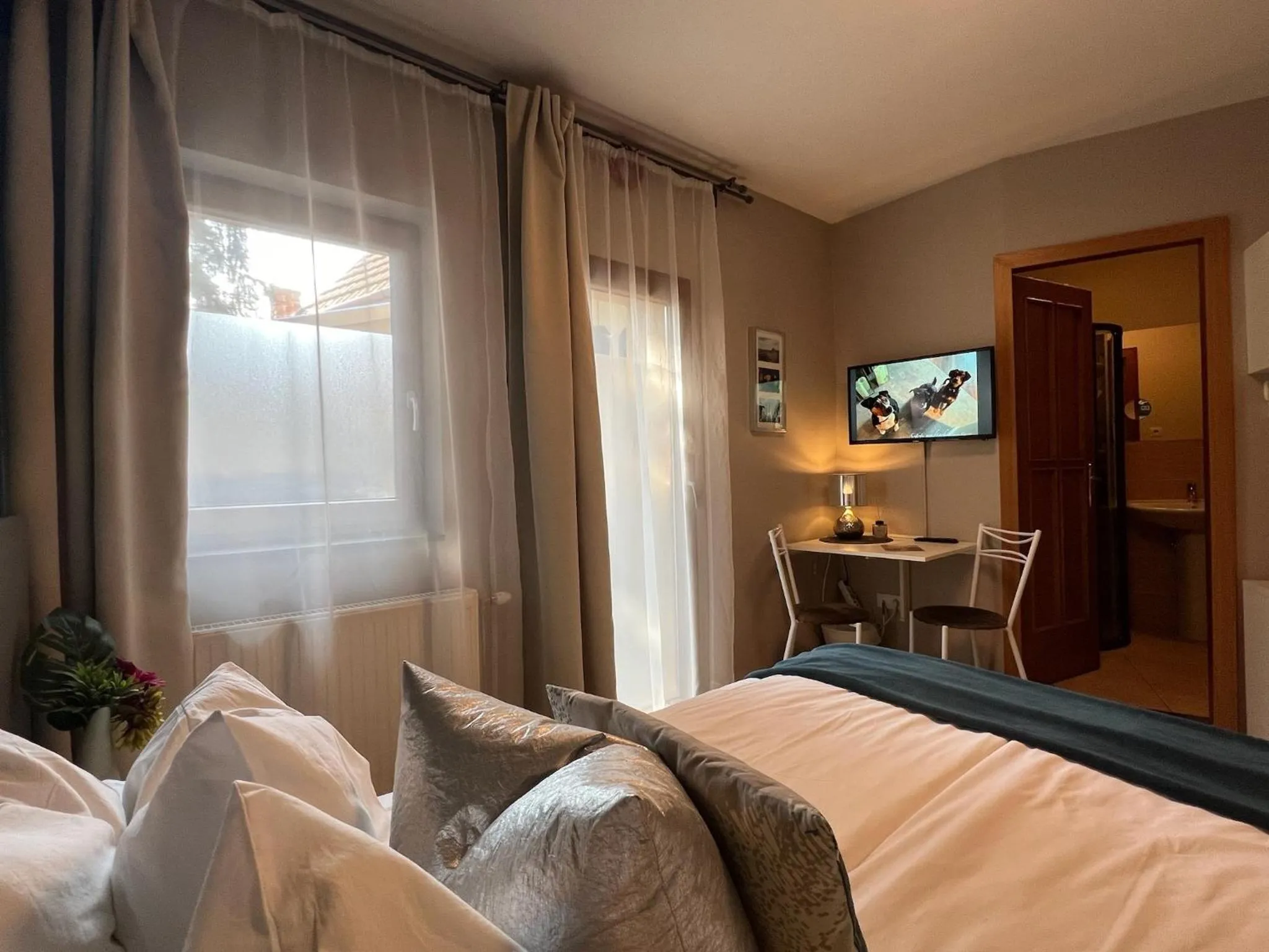 TV and multimedia, Bed in Margaréta Garden & SPA