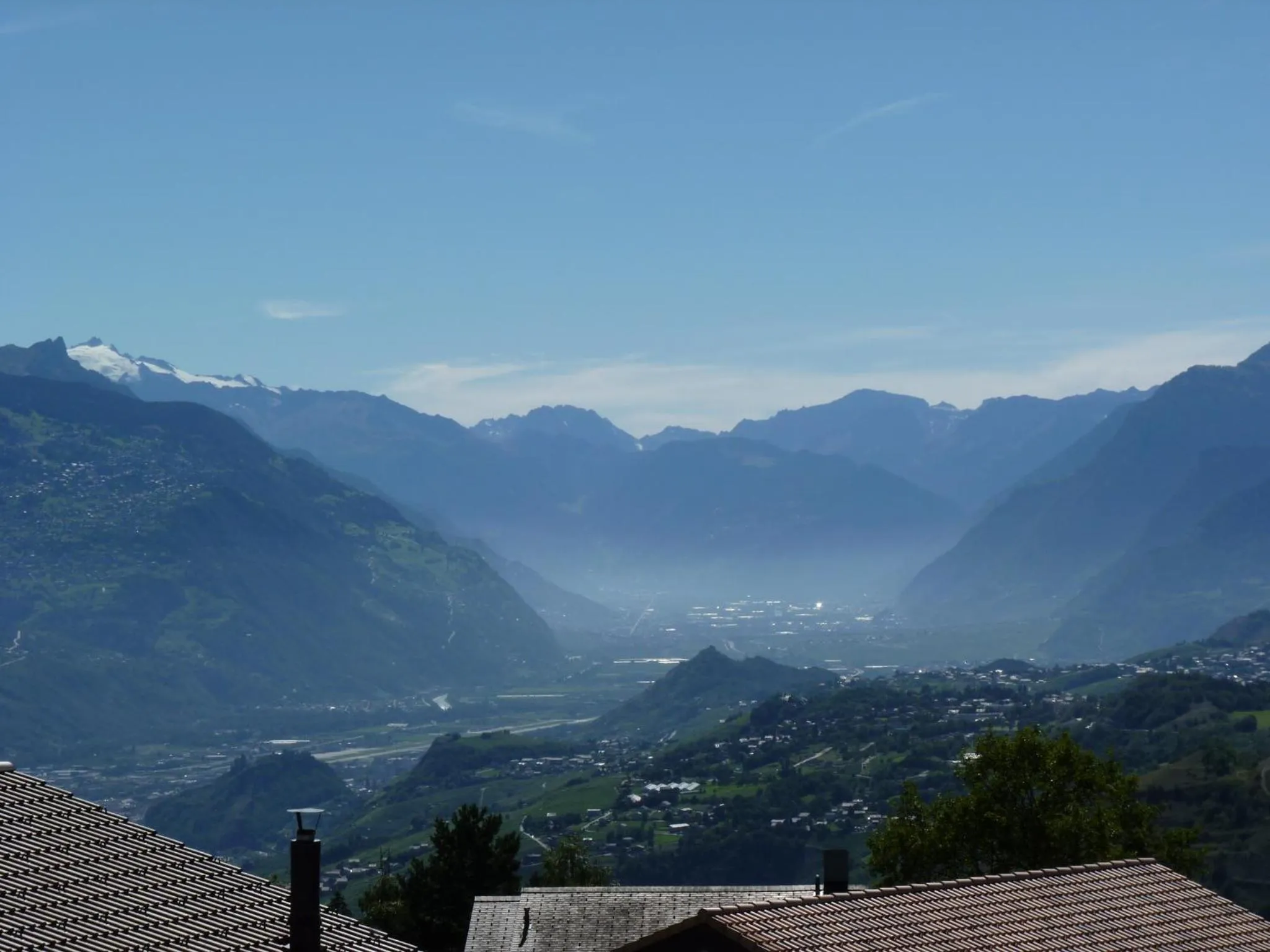View (from property/room) in Chalet des Alpes