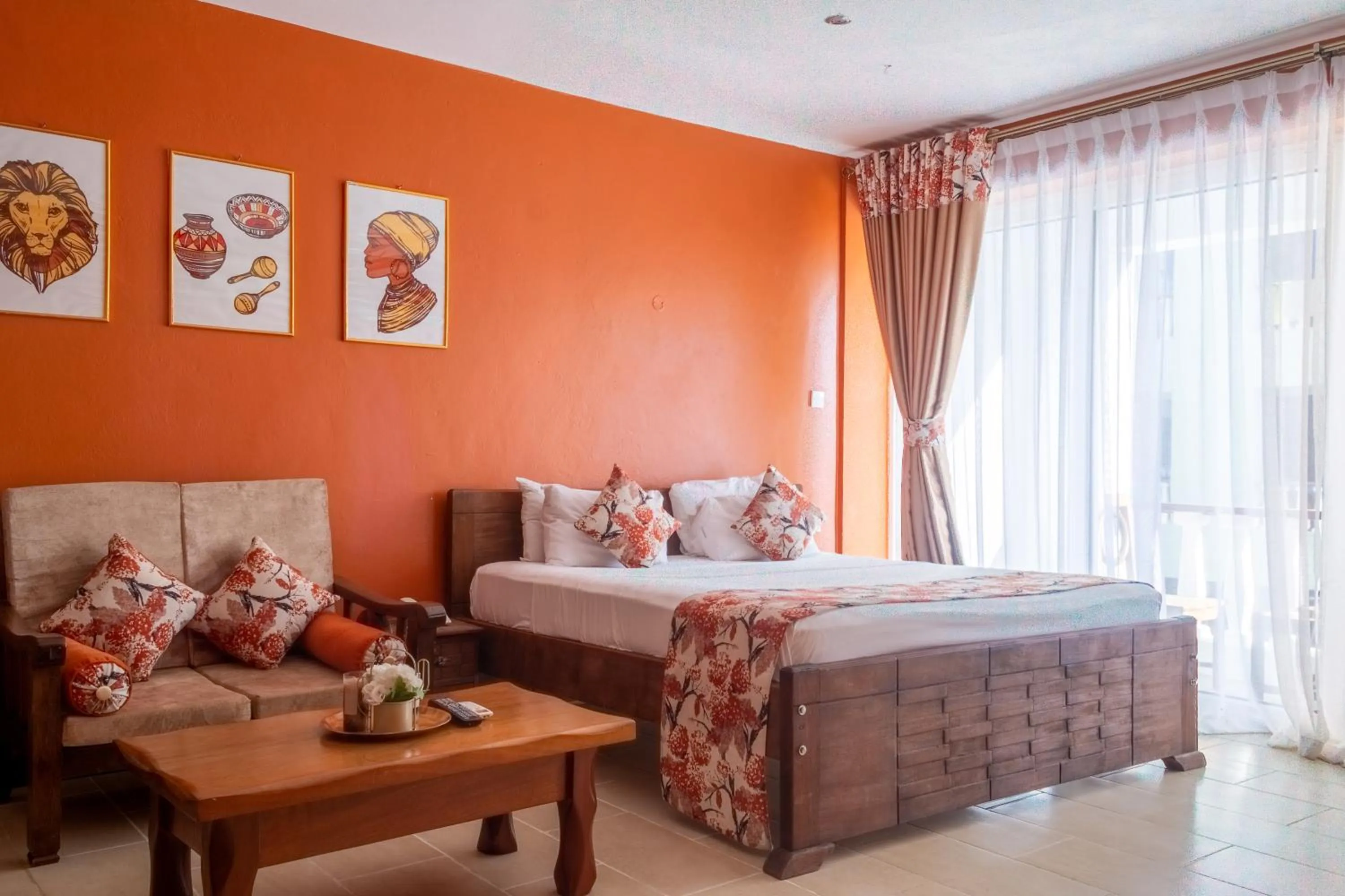 Photo of the whole room, Bed in Cowrie Shell Beach Apartments Official