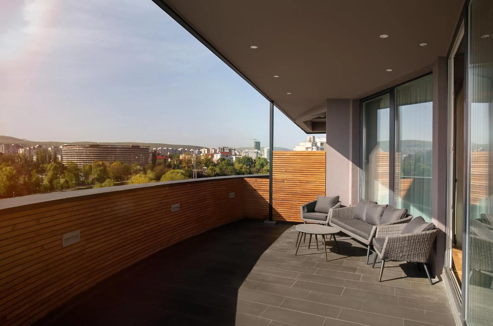 Balcony/Terrace in Hotel River Park
